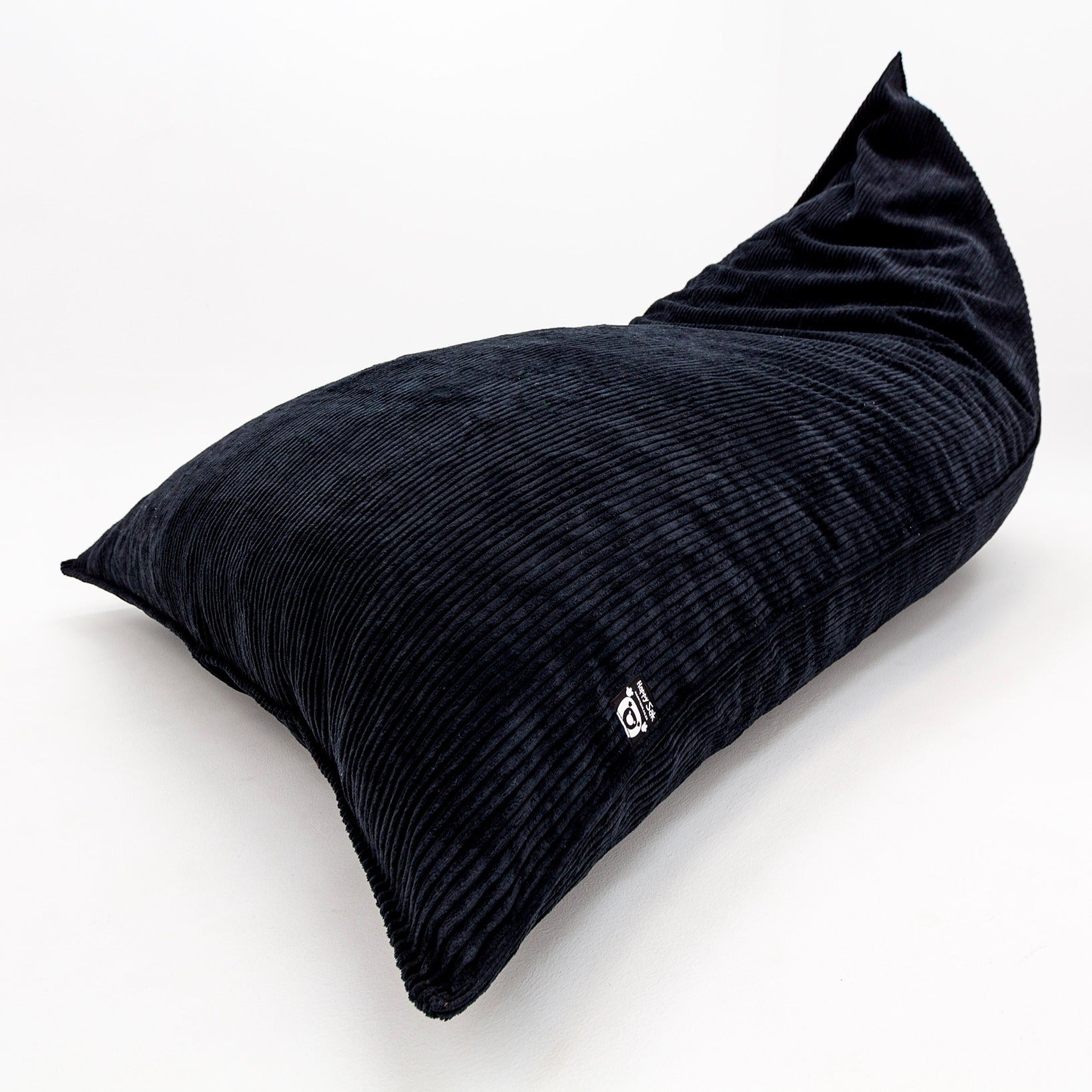 L Flip Sak Black Corduroy