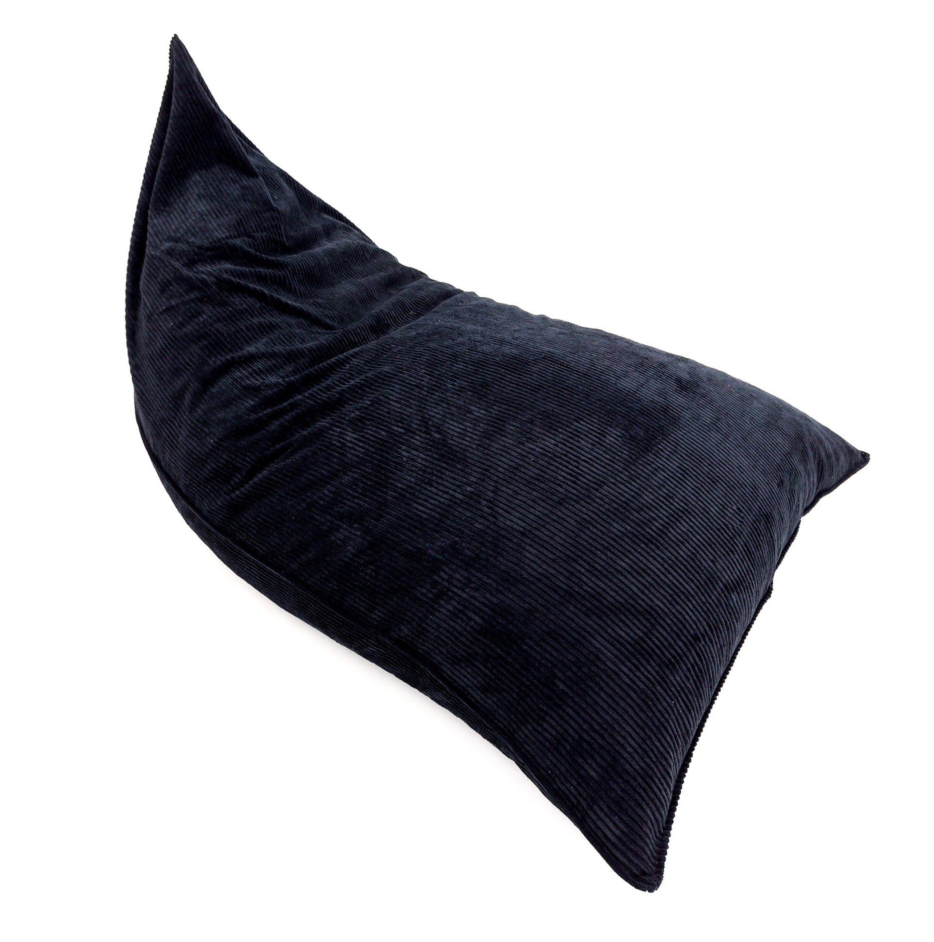 L Flip Sak Black Corduroy