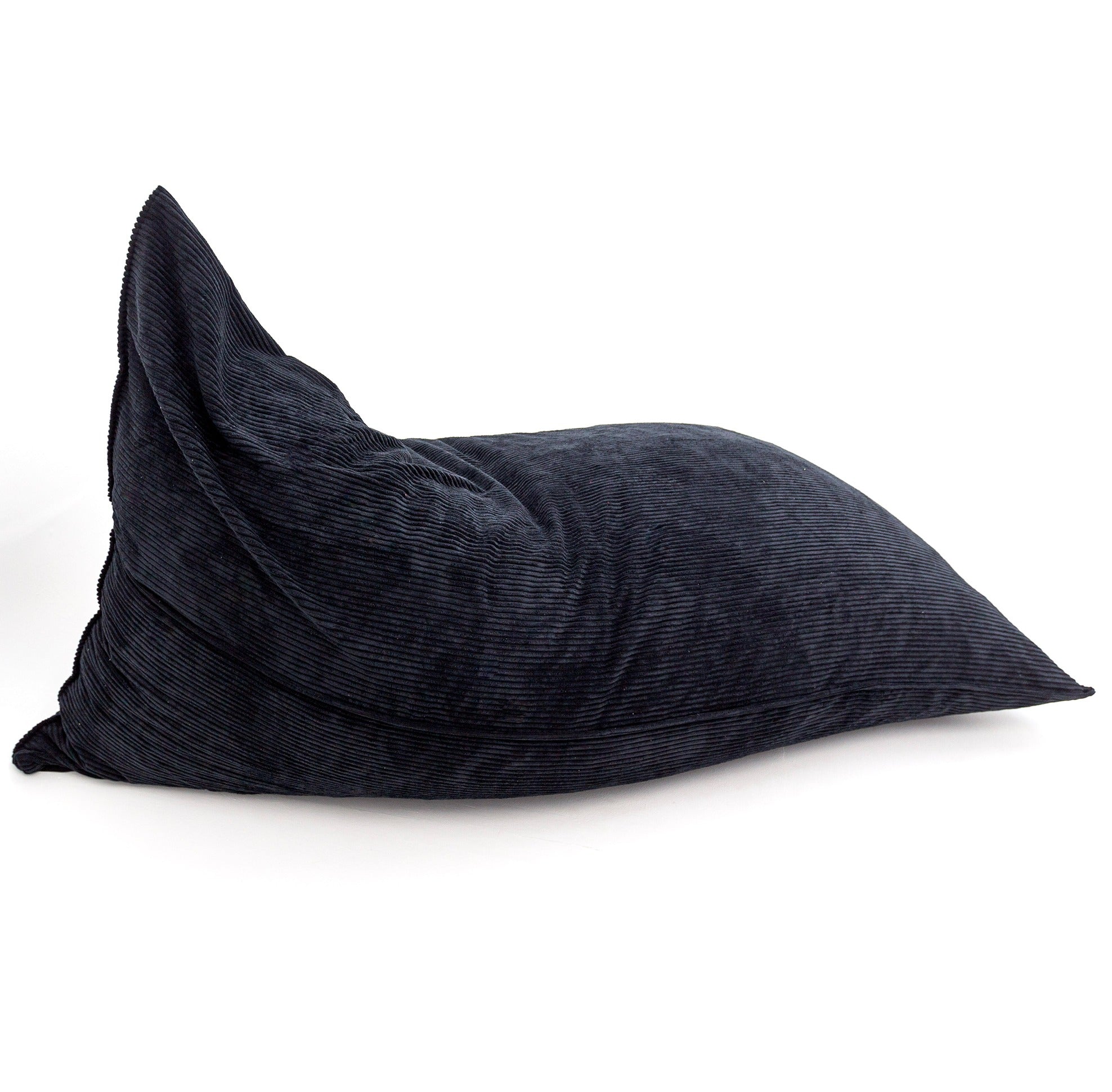 L Flip Sak Black Corduroy