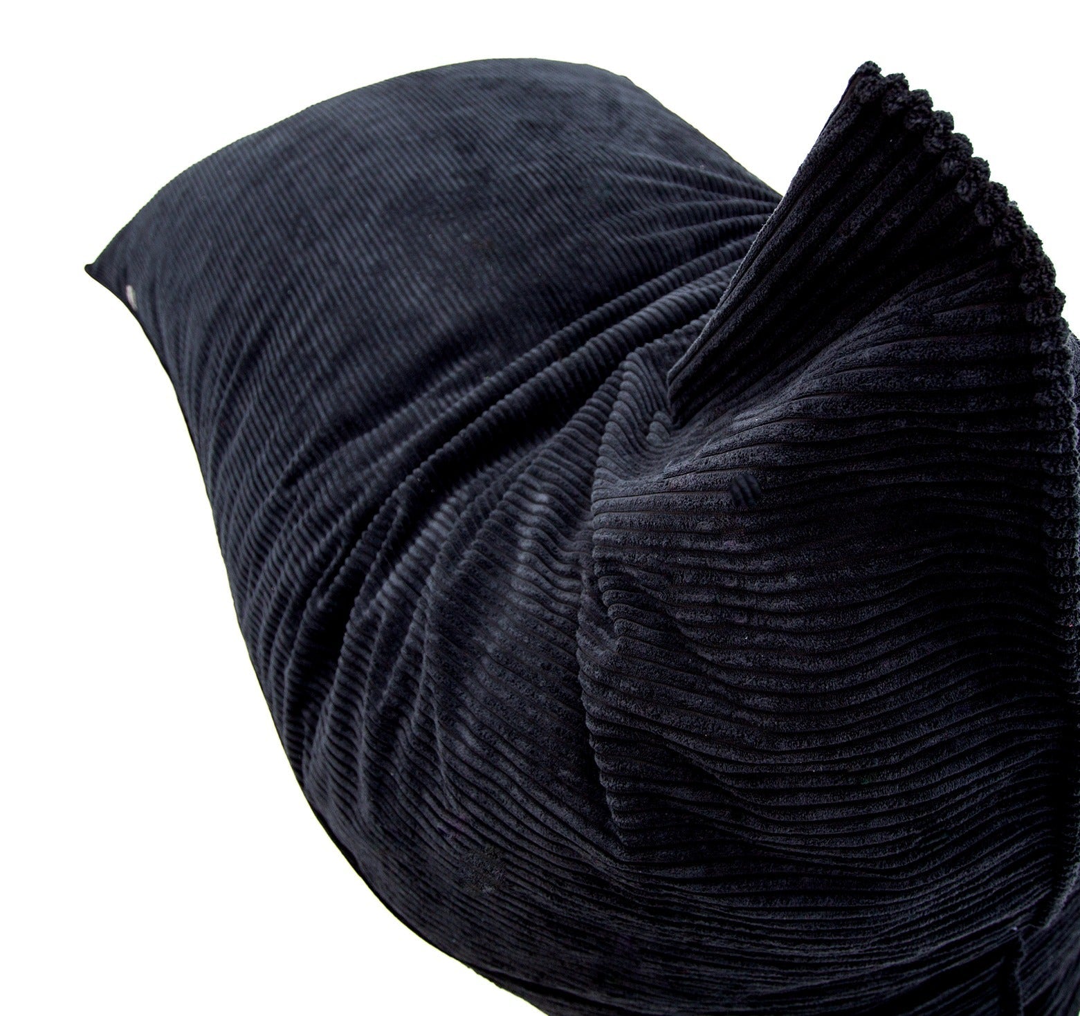 L Flip Sak Black Corduroy Extra Cover