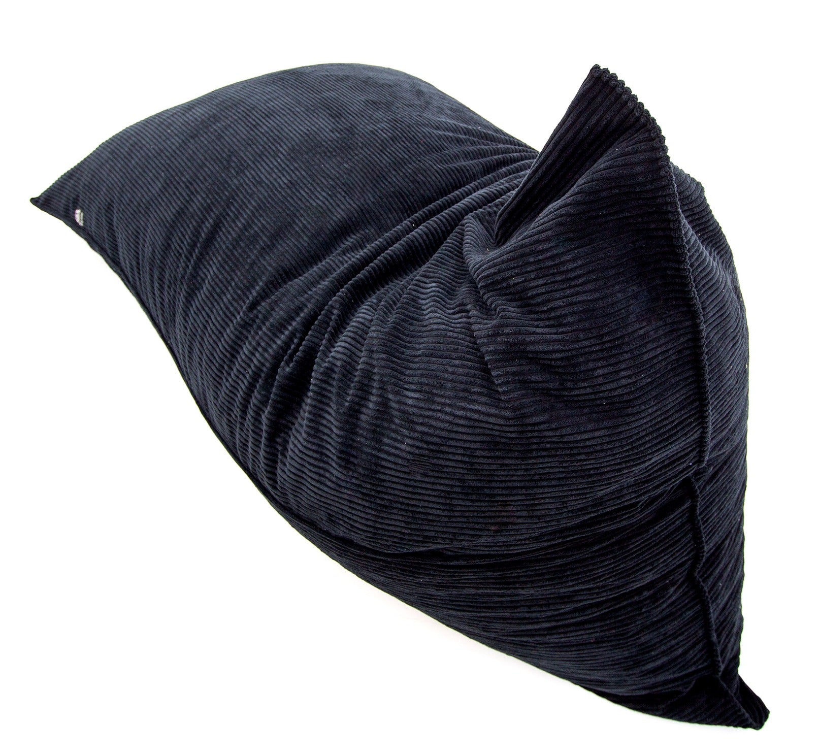 L Flip Sak Black Corduroy