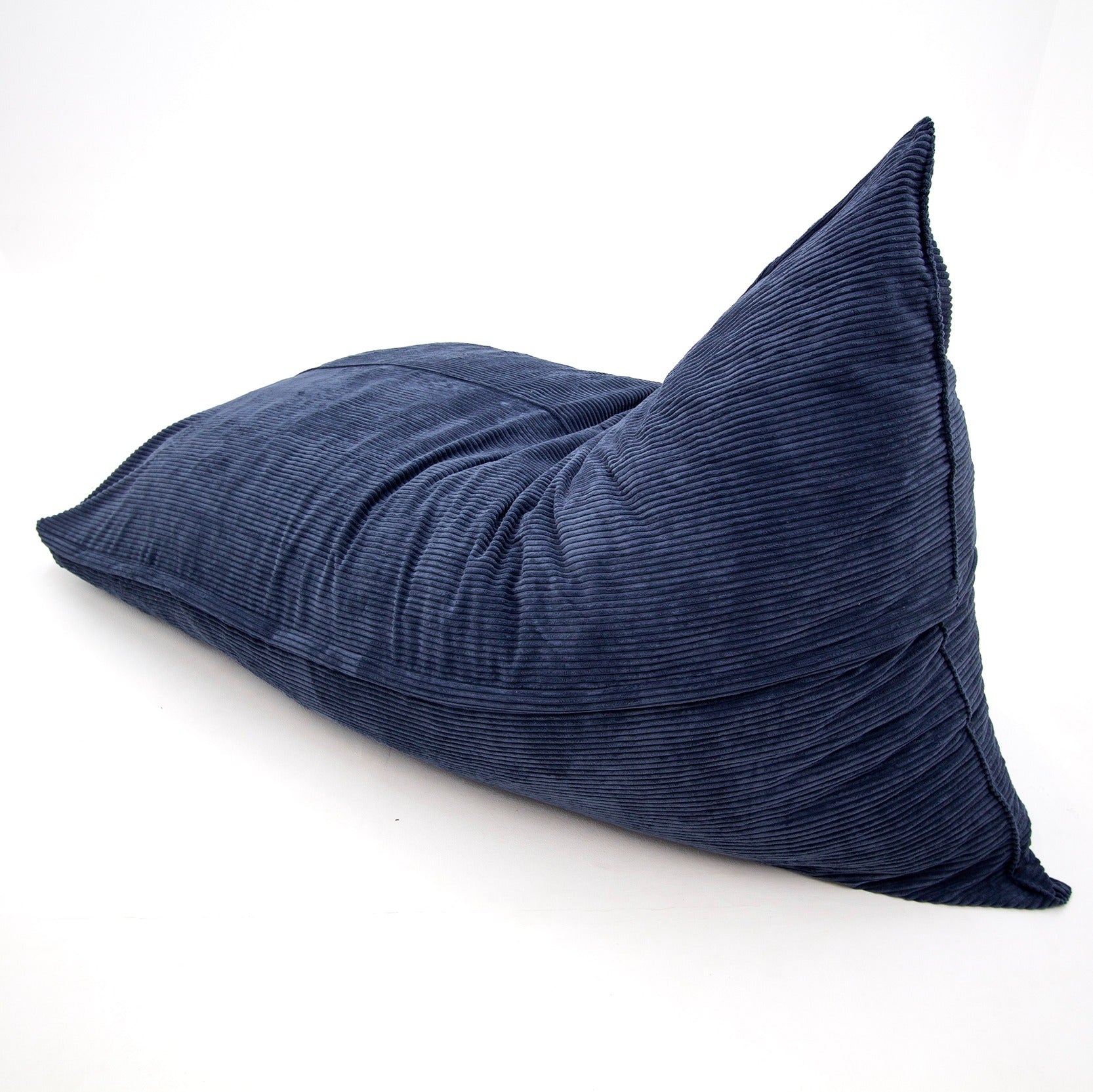 L Flip Sak Navy Blue Corduroy Extra Cover
