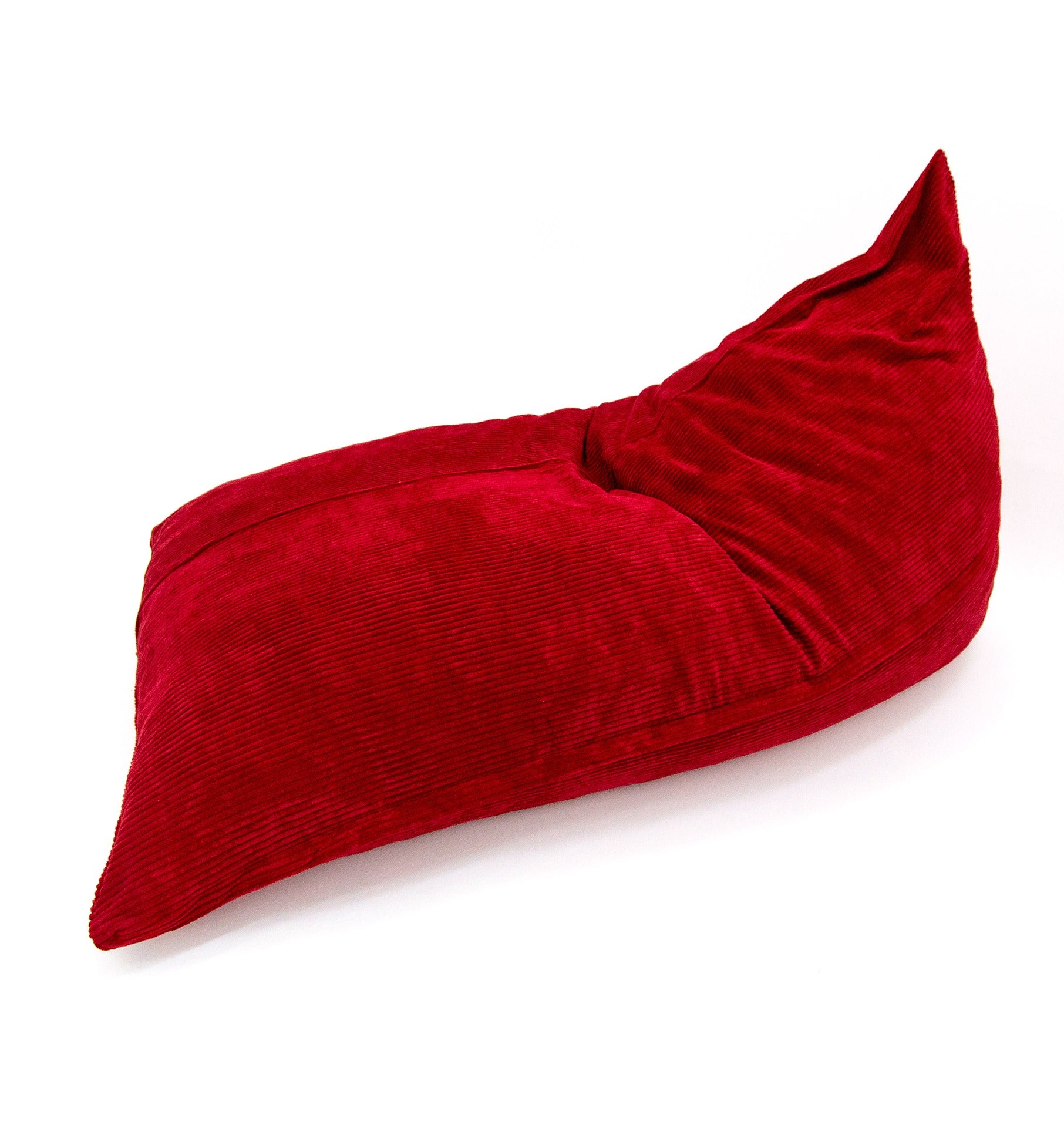 L Flip Sak Red Corduroy