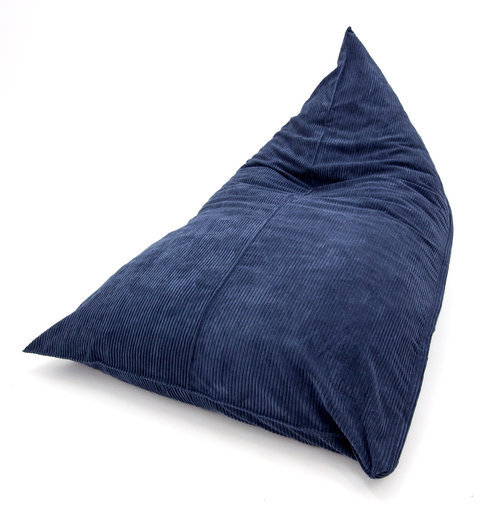 L Flip Sak Navy Blue Corduroy
