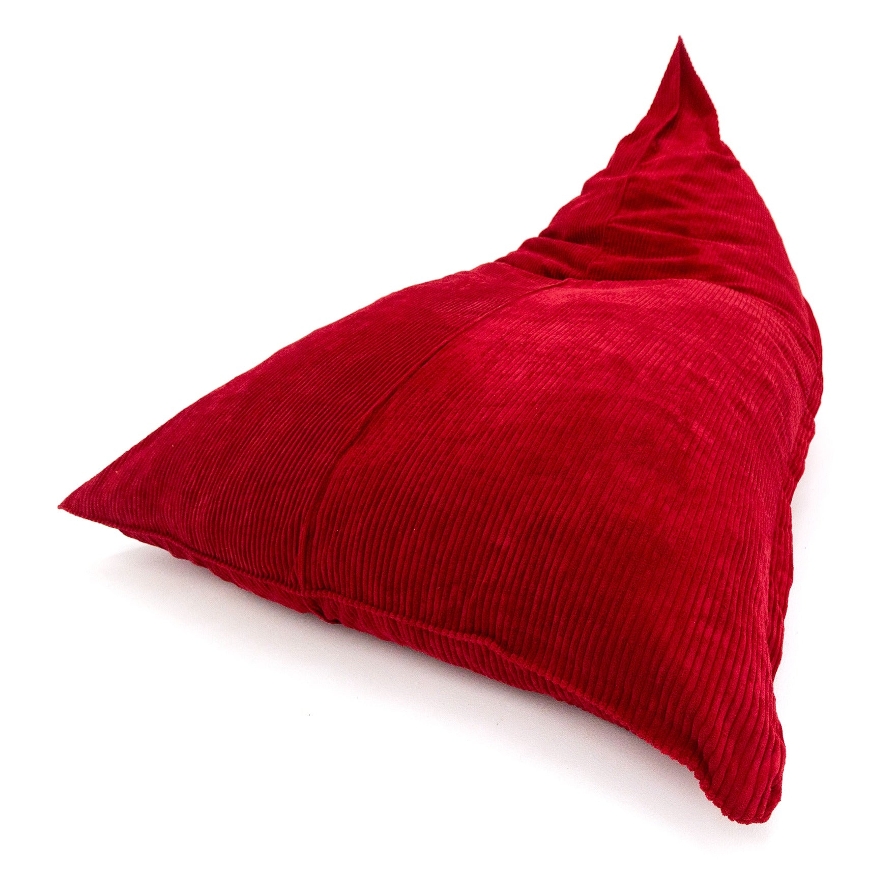 L Flip Sak Red Corduroy