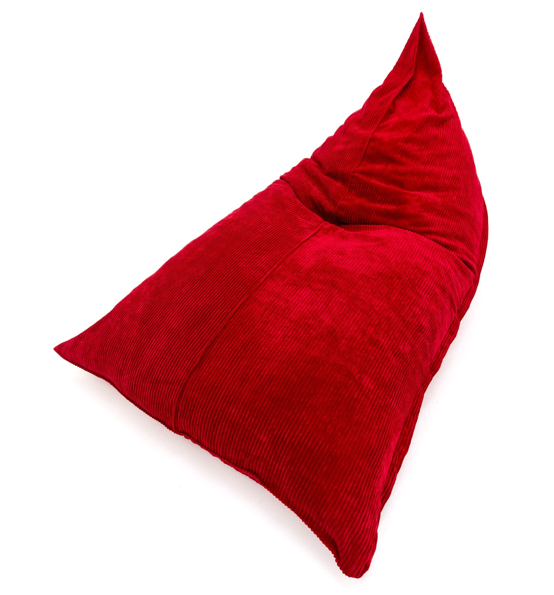 L Flip Sak Red Corduroy