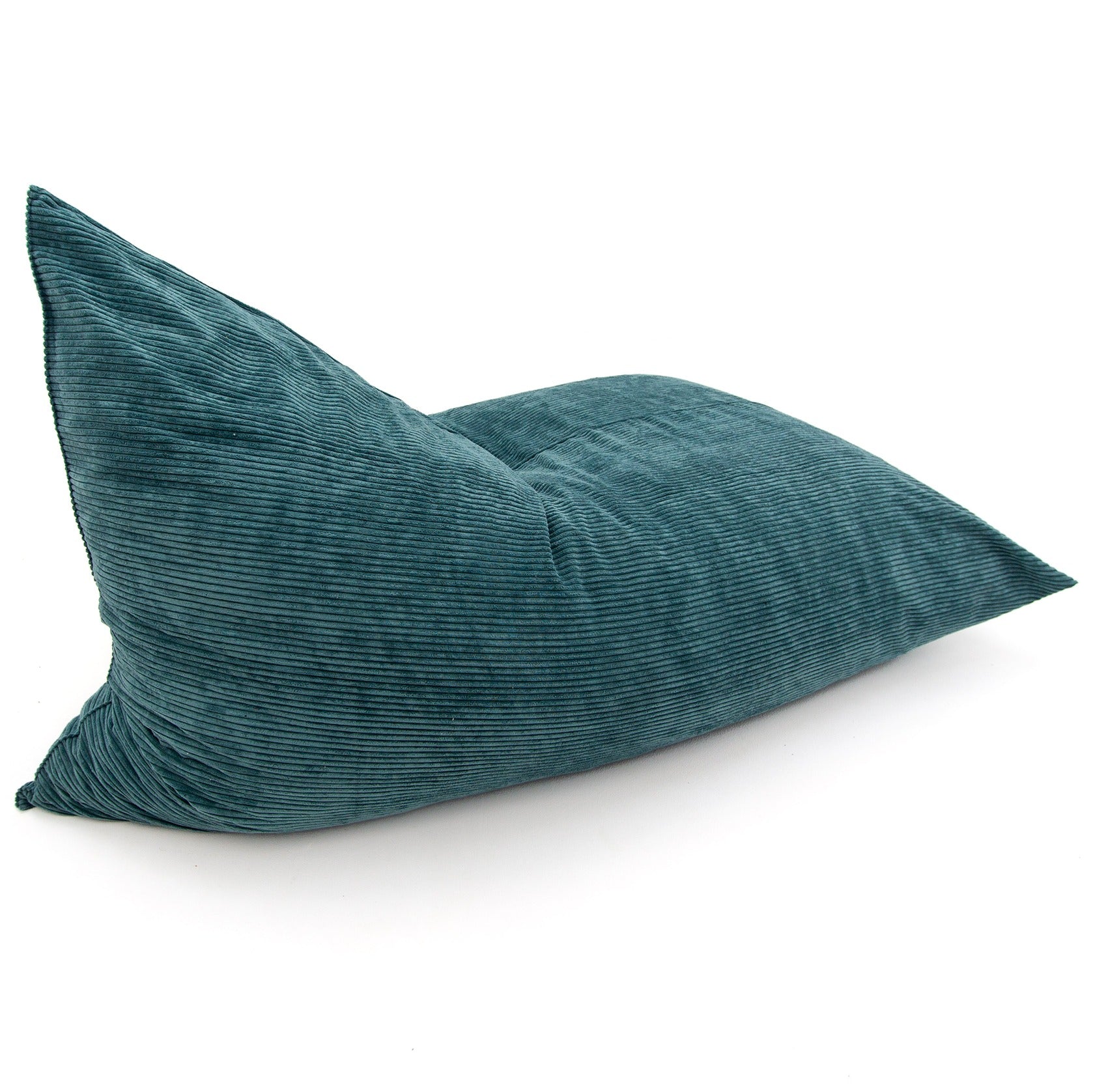 L Flip Sak Teal Corduroy