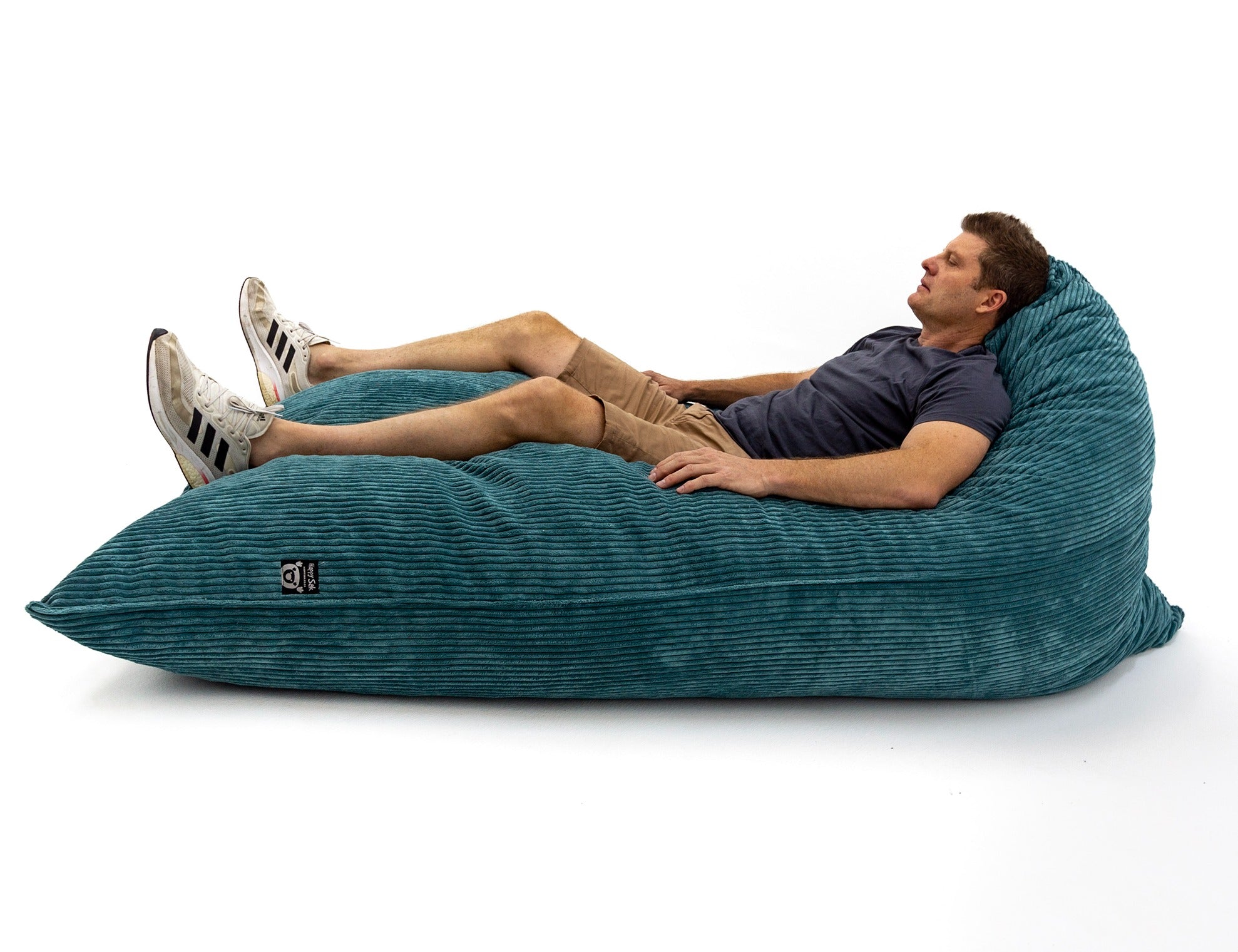 L Flip Sak Teal Corduroy Extra Cover