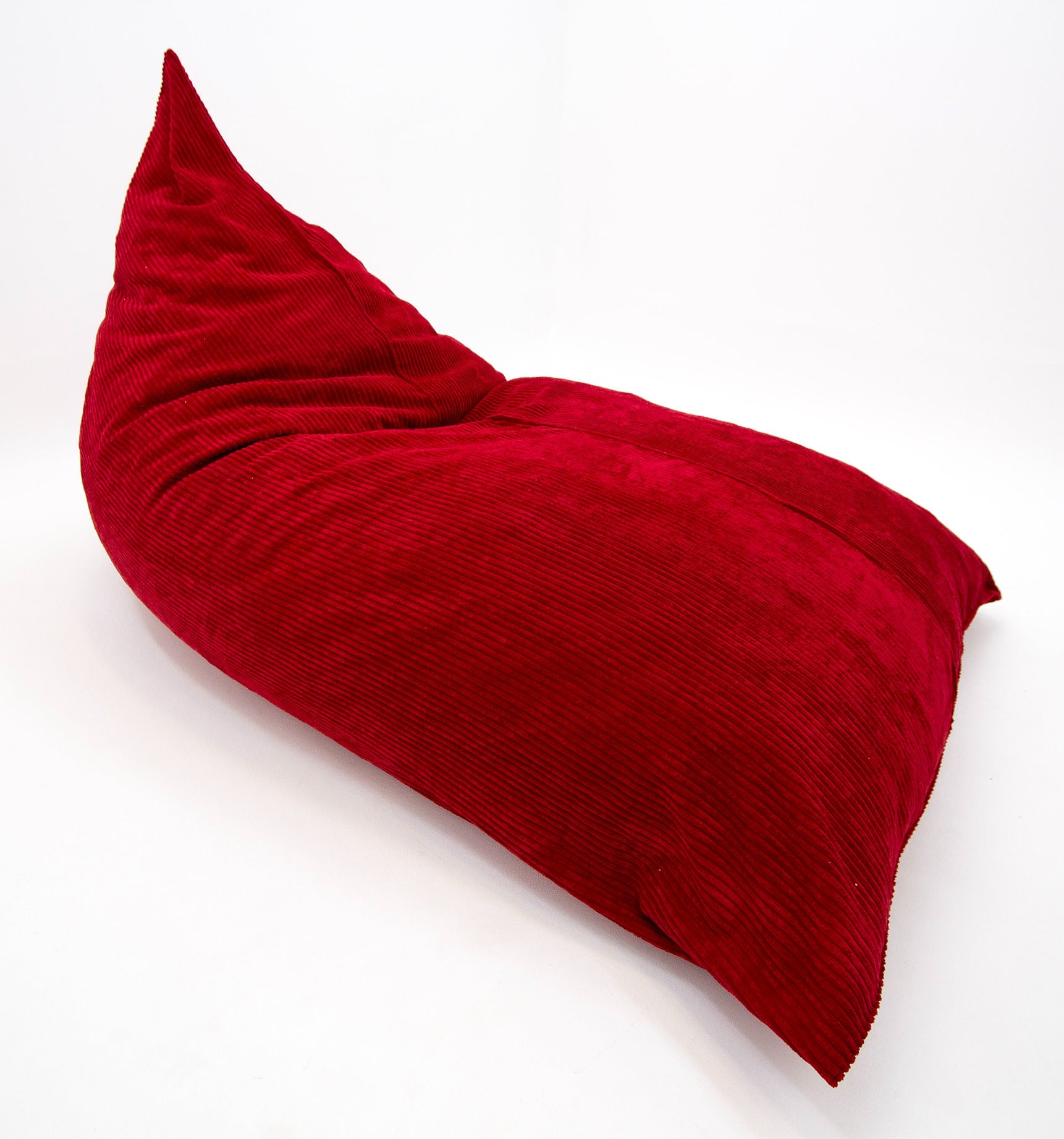 L Flip Sak Red Corduroy