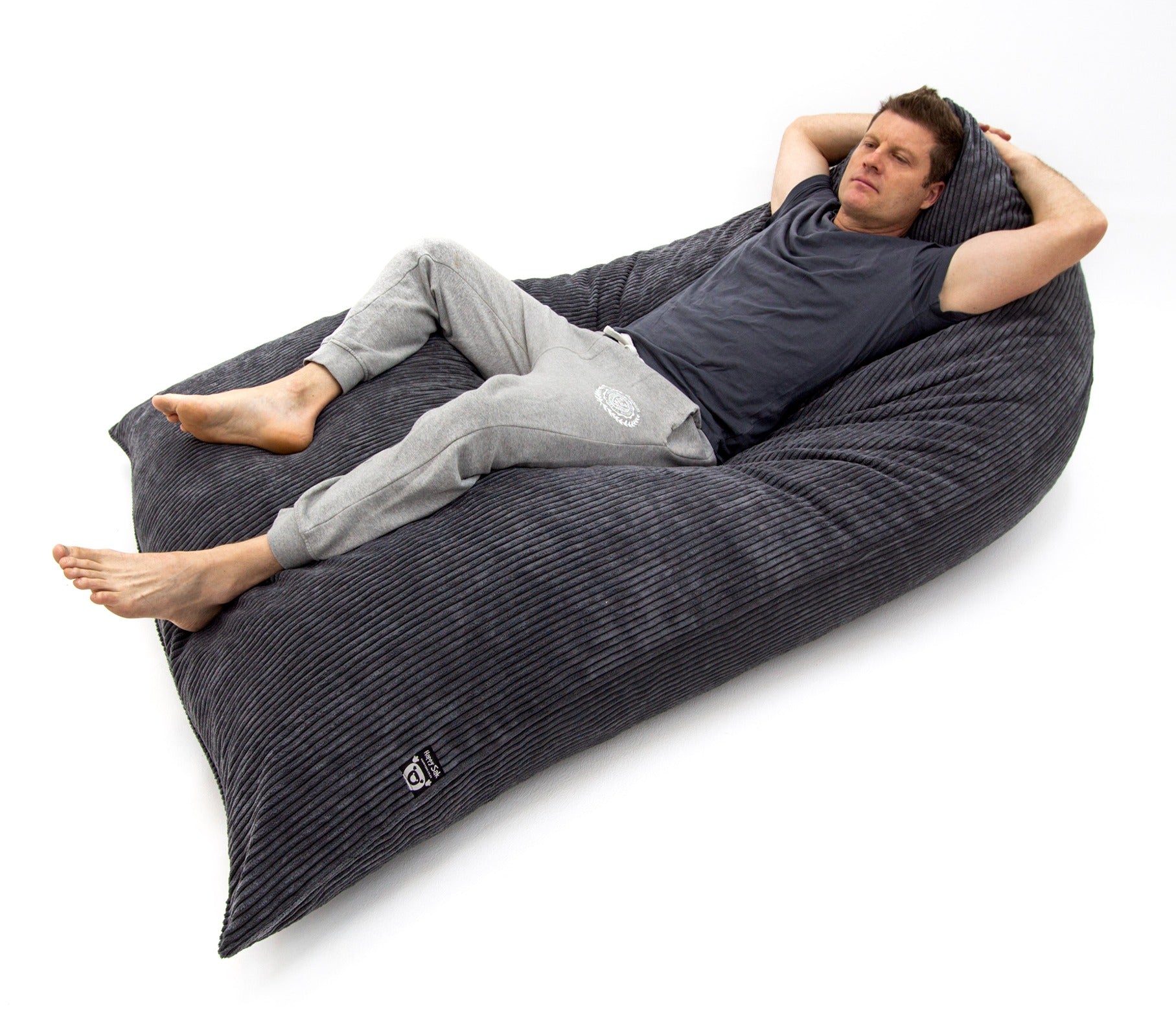 L Flip Sak Charcoal Corduroy