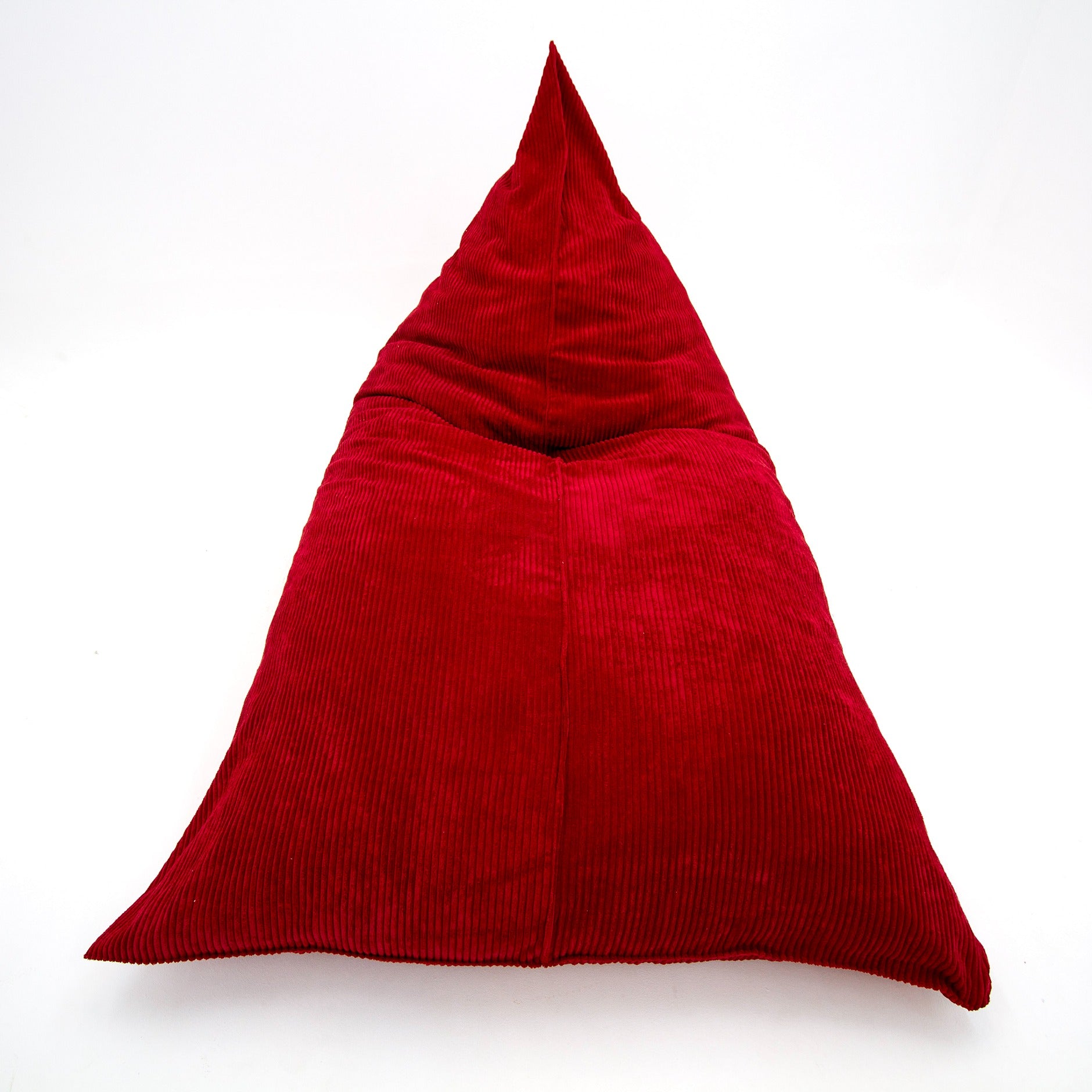 L Flip Sak Red Corduroy