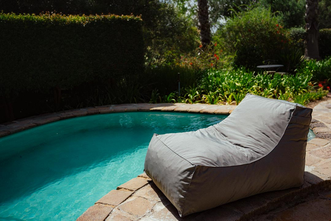 Grey Mini Pool Lounger Extra Cover