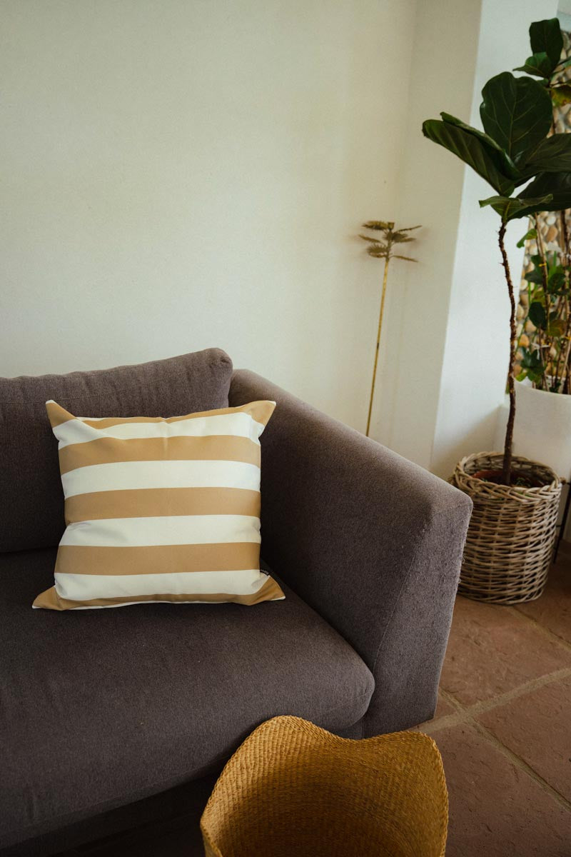 Scatters Beige & White Stripe Outdoor Extra Cover
