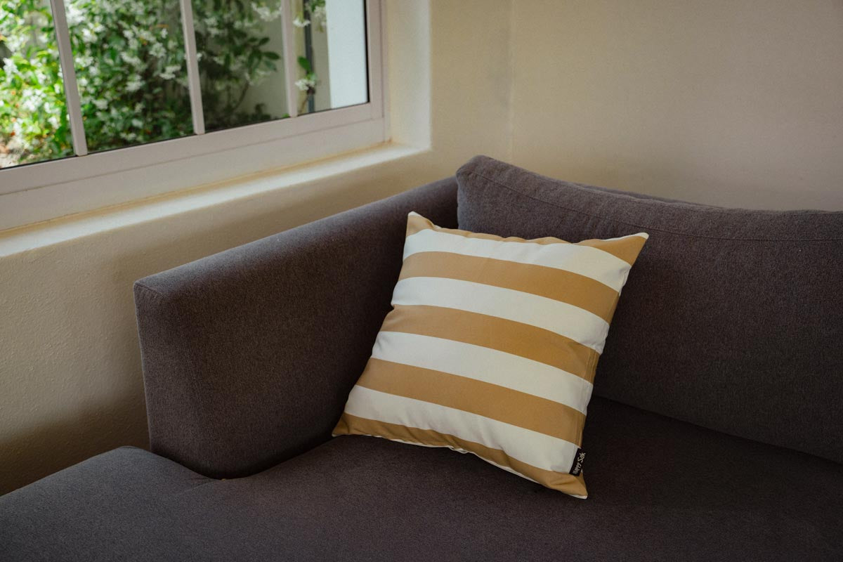 Scatters Beige & White Stripe Outdoor Extra Cover