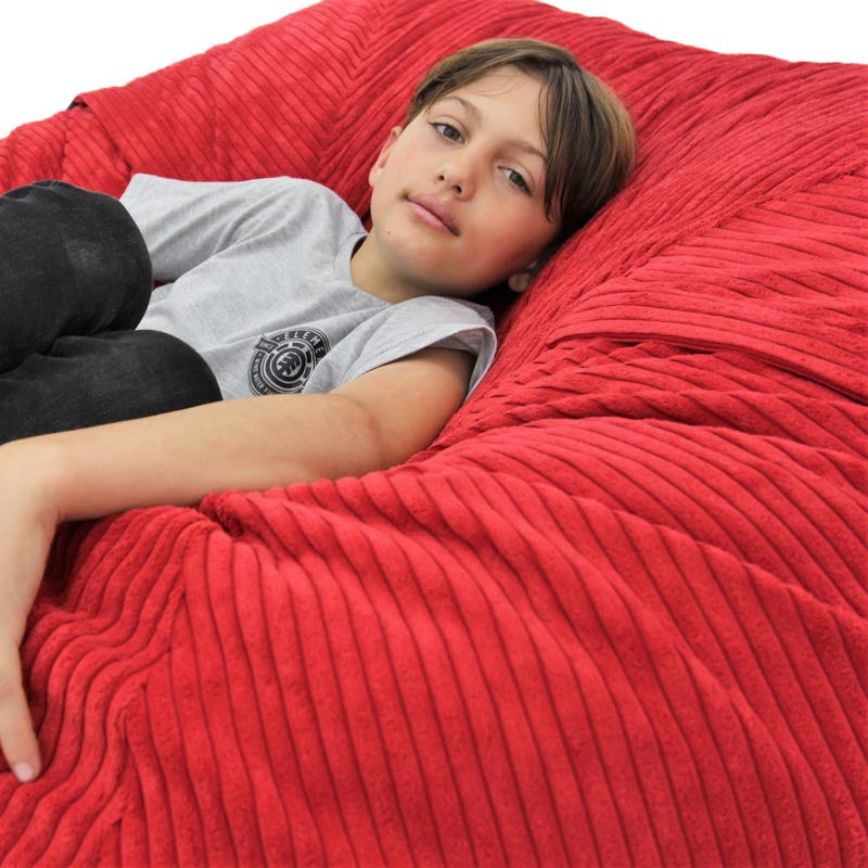 L Sak Red Corduroy Extra Cover - Happy Sak SA