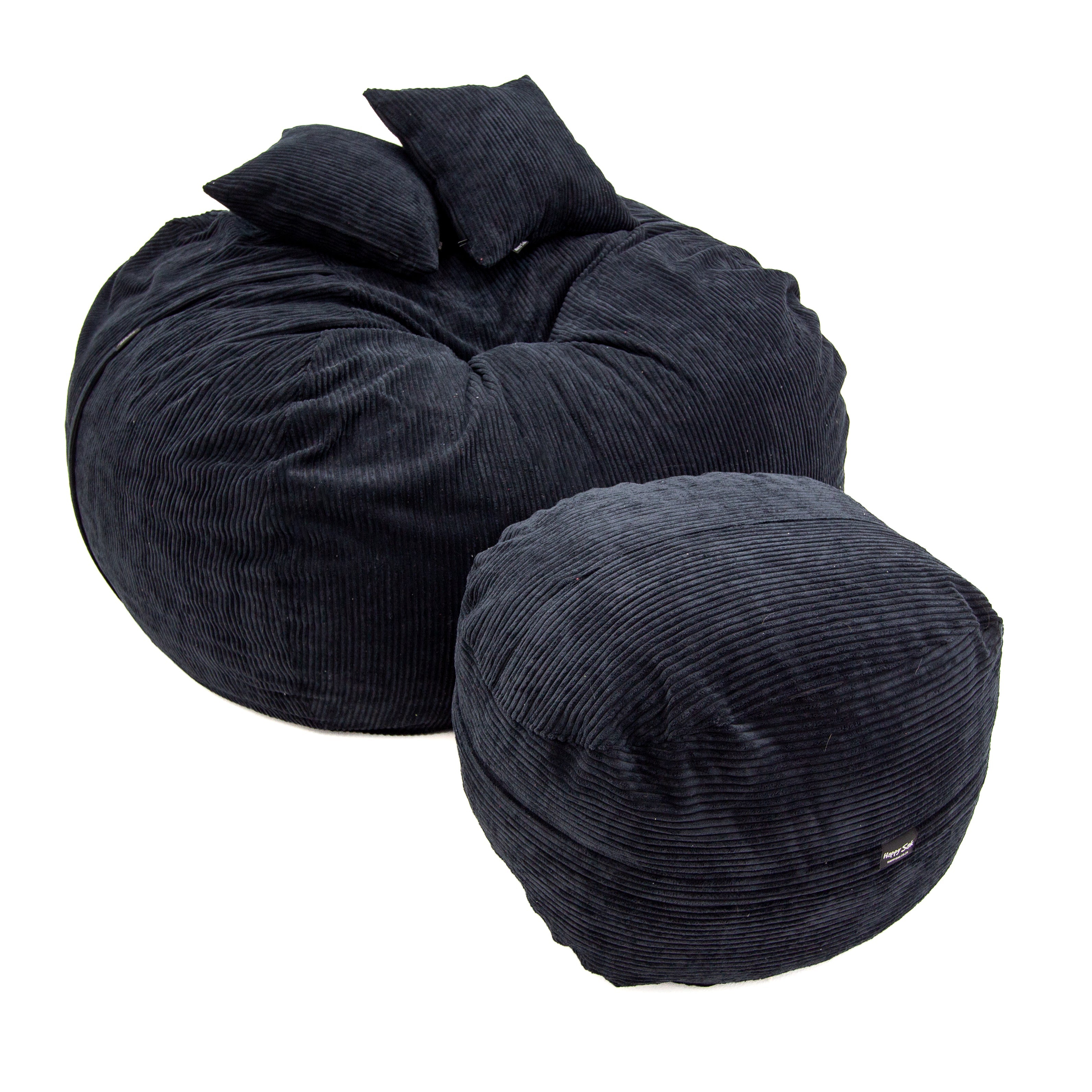 Black Corduroy XL + Footsak + 2 Scatters
