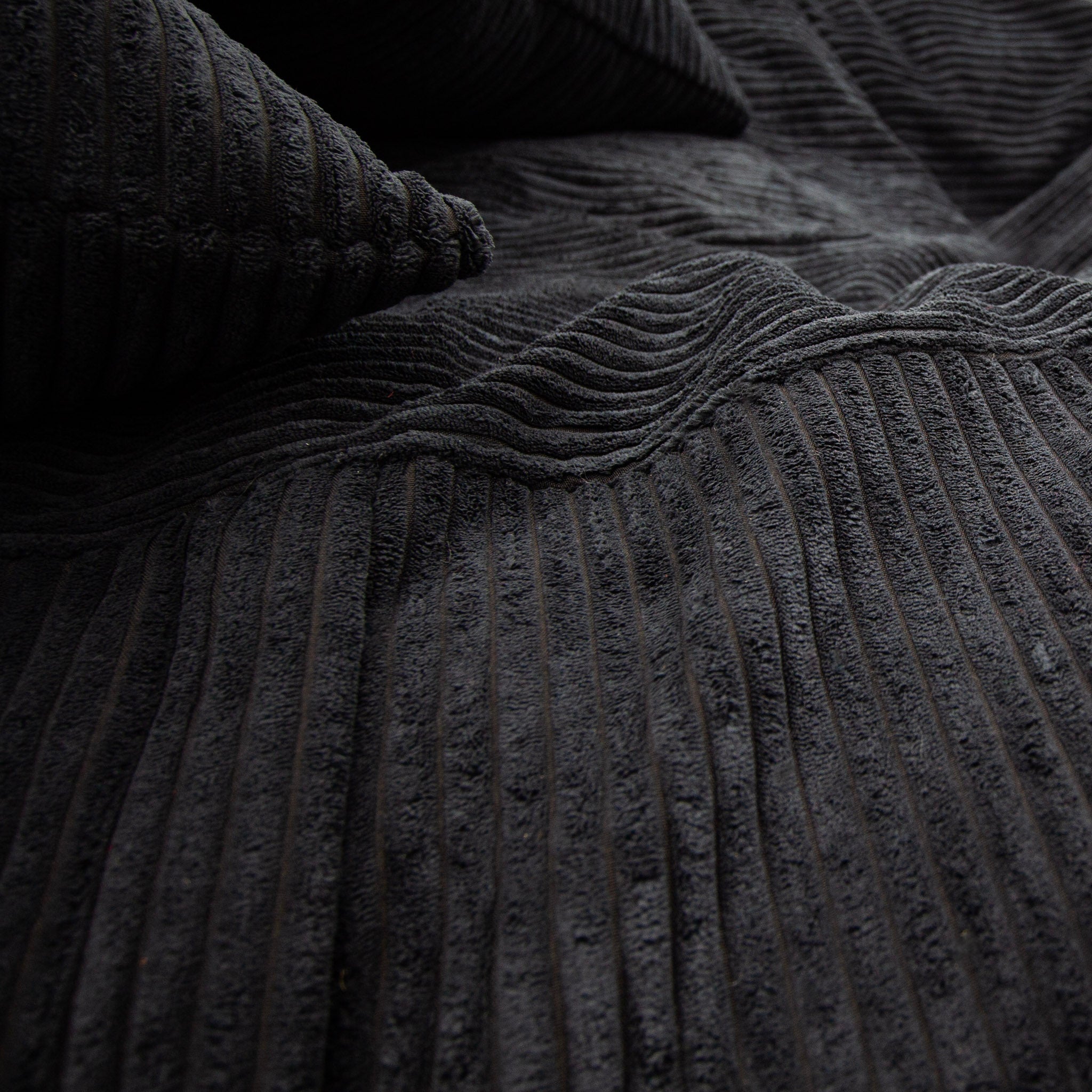 XXXL Sak Black Corduroy Extra Cover - Happy Sak SA