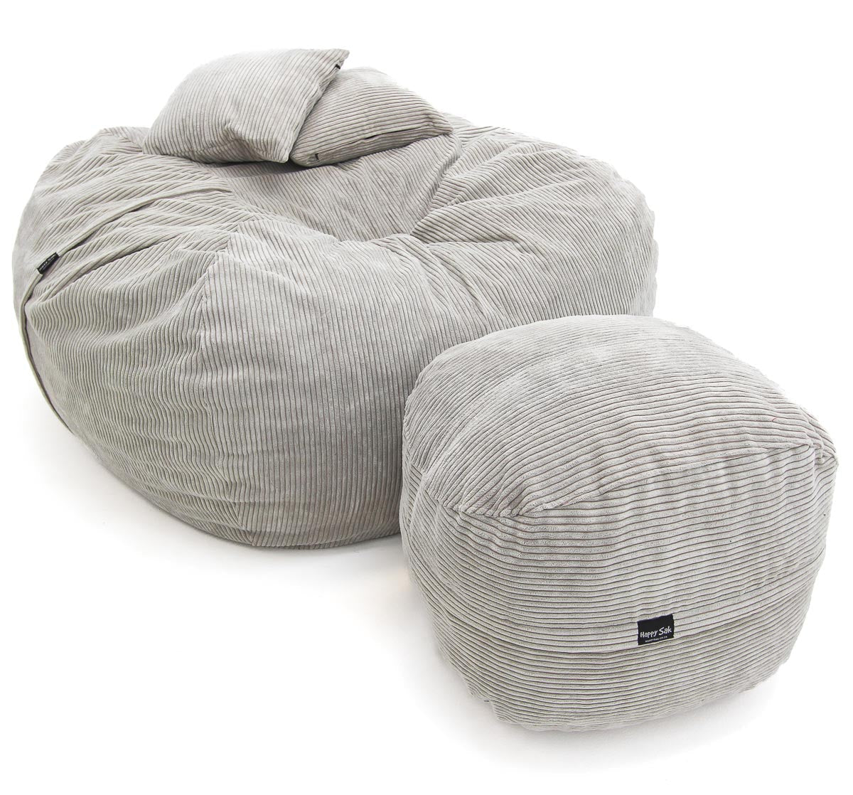Cream Corduroy XL + 2 Scatters + Footsak