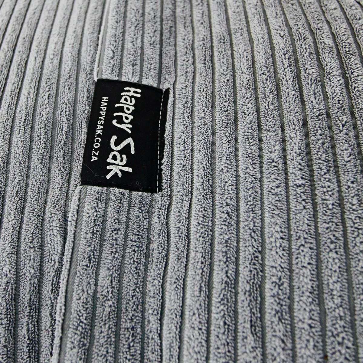 XXXL Sak Grey Corduroy Extra Cover - Happy Sak SA