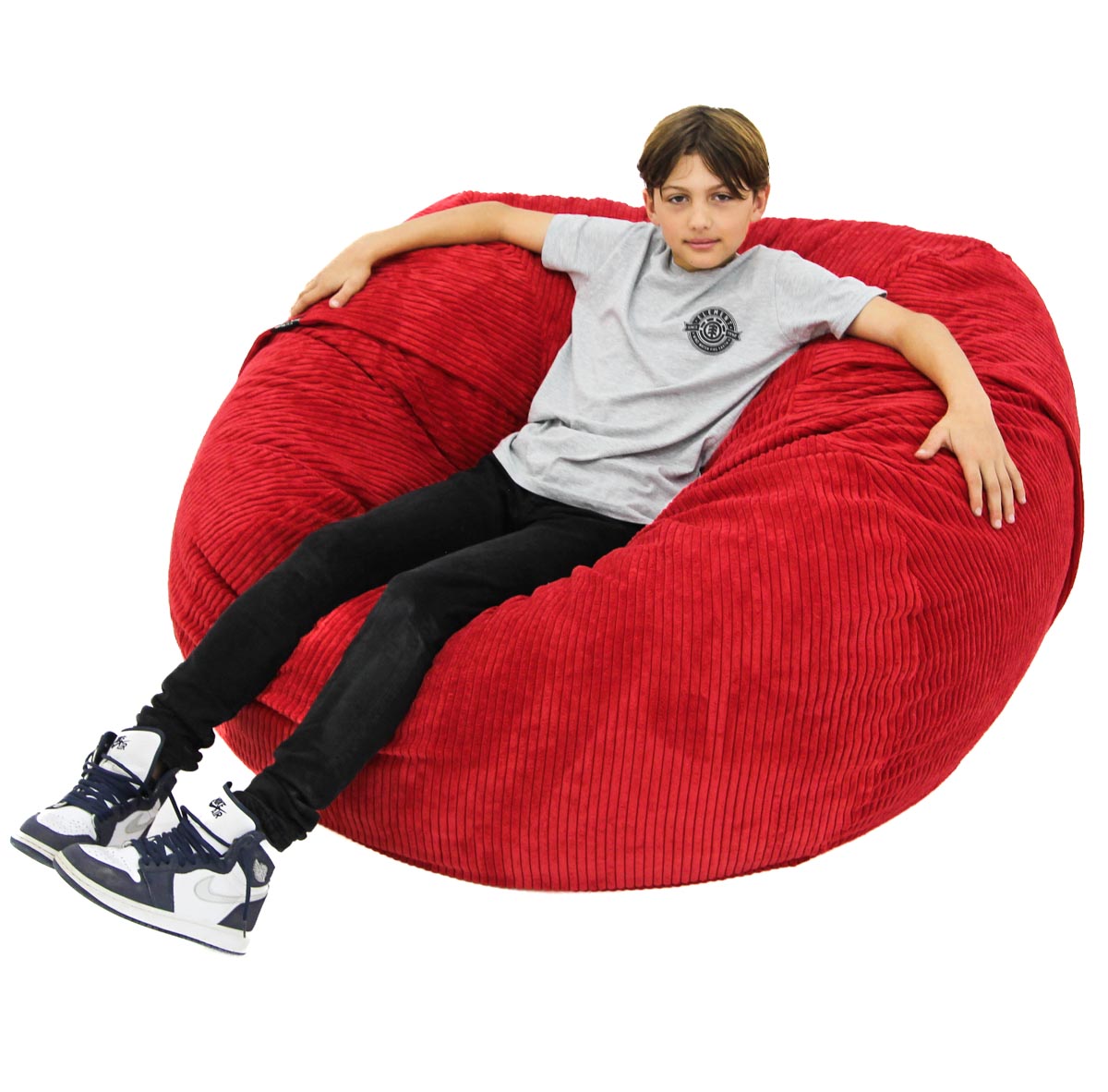 L Sak Red Corduroy Extra Cover - Happy Sak SA