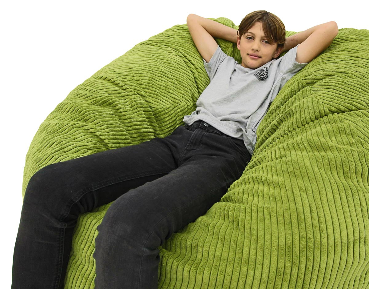 L Sak Lime Green Corduroy Extra Cover