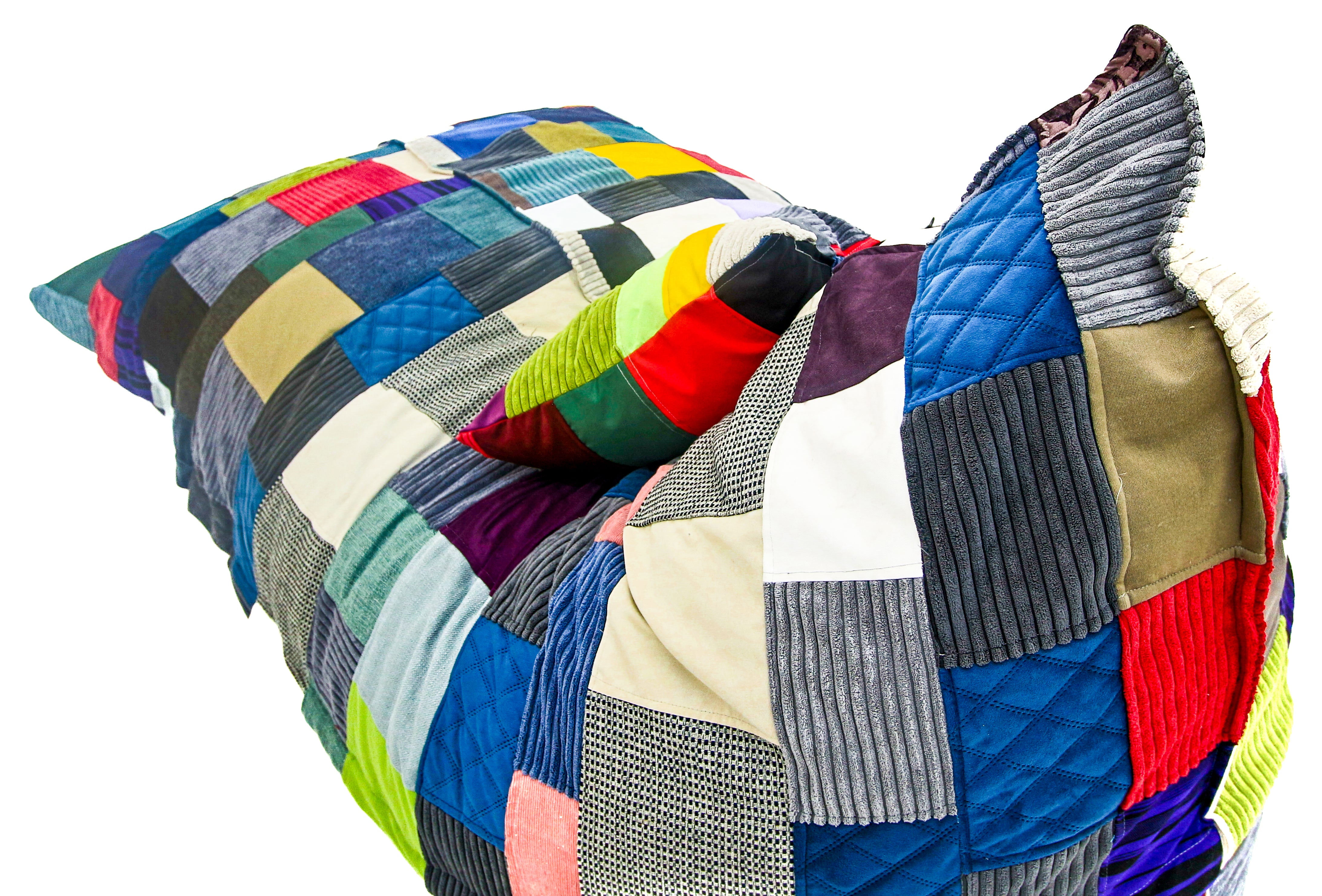 L Flip Sak Patchwork Extra Cover