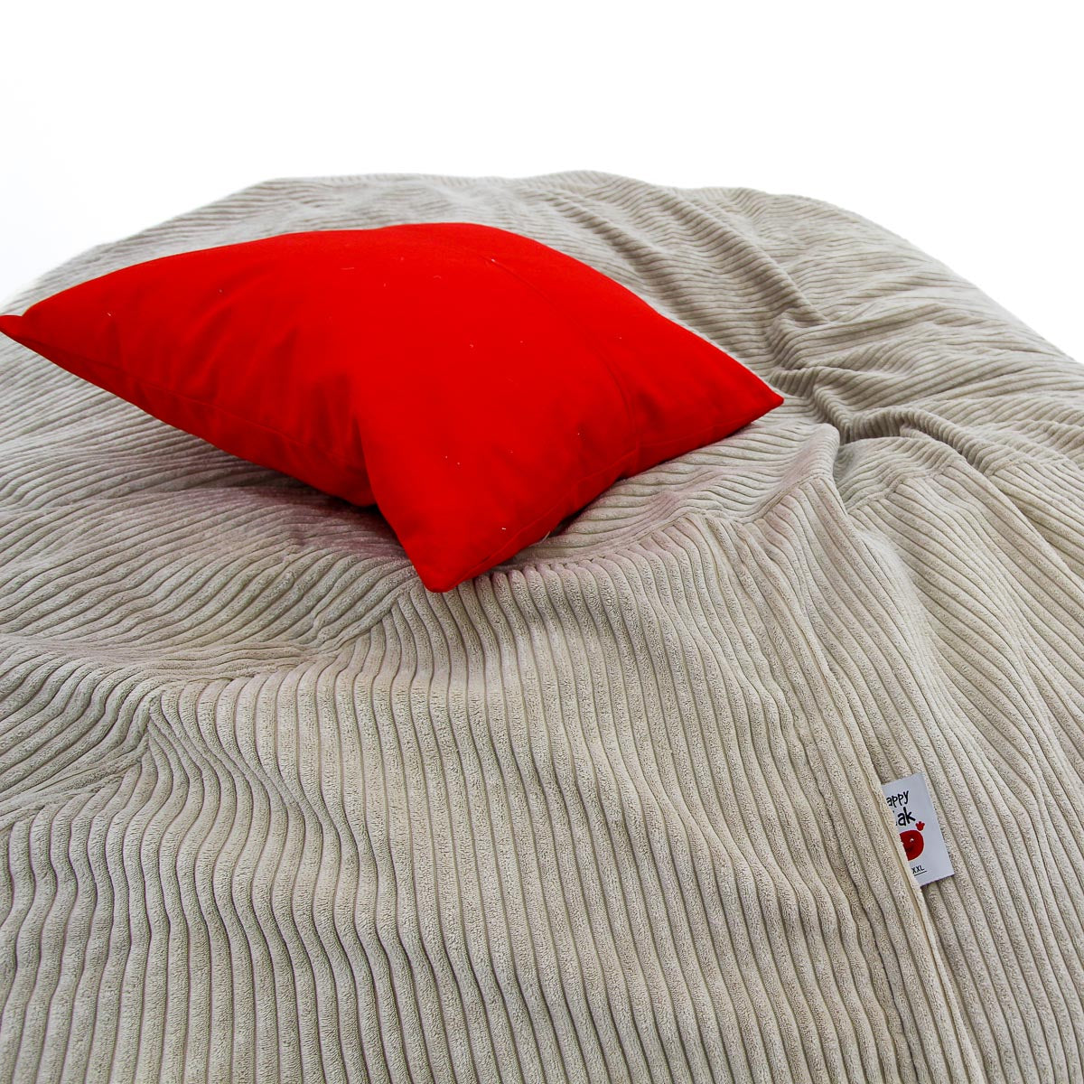 XXXL Sak Cream Corduroy Extra Cover - Happy Sak SA