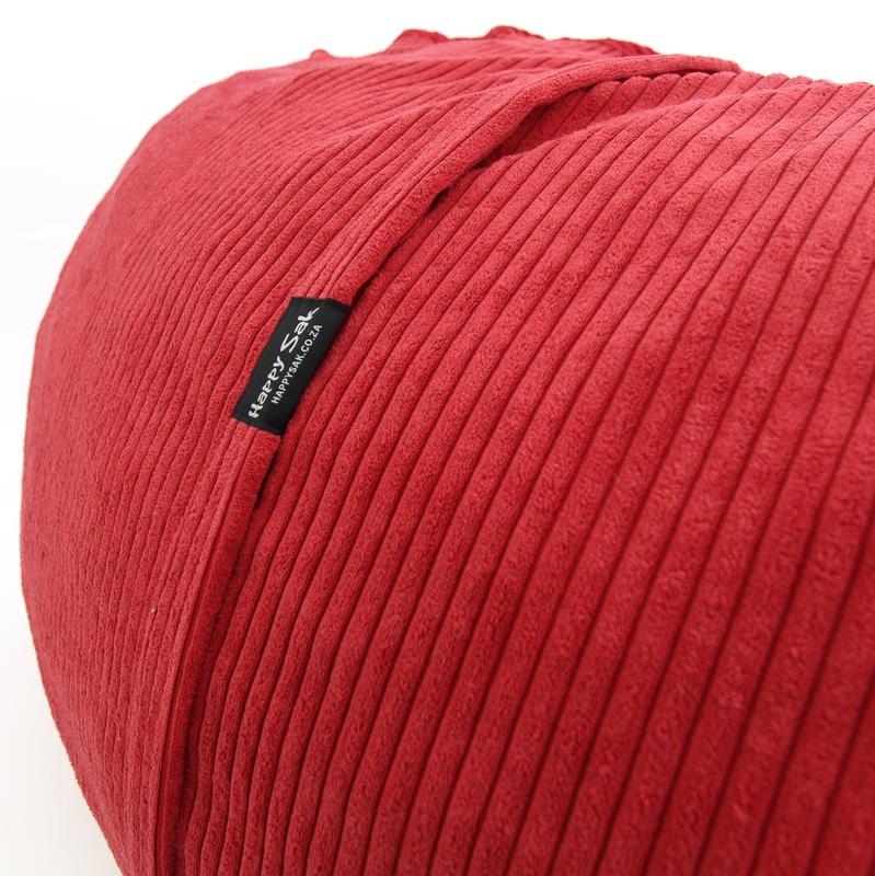 XXXL Sak Red Corduroy Extra Cover - Happy Sak SA