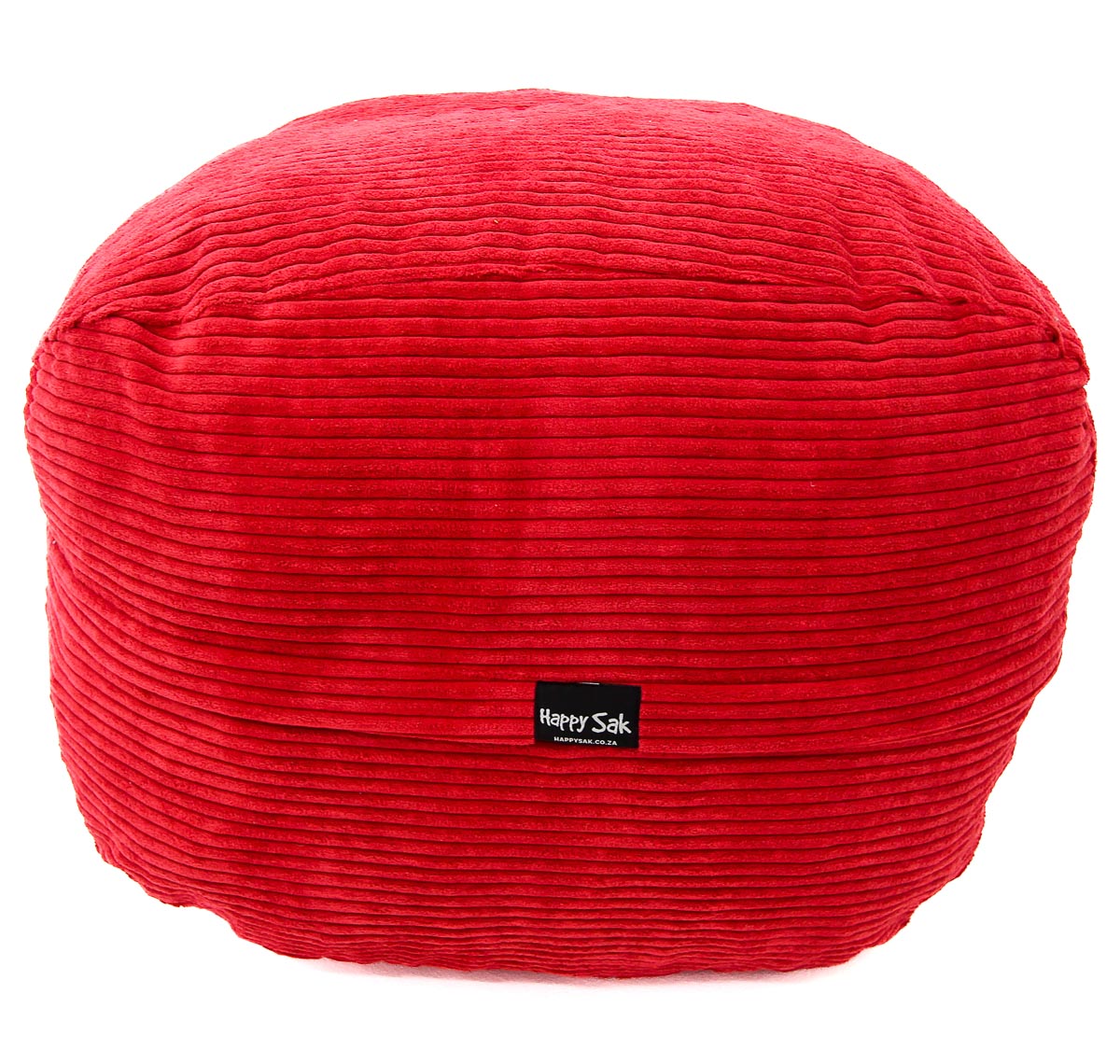 Footsak Red Corduroy Extra Cover - Happy Sak SA
