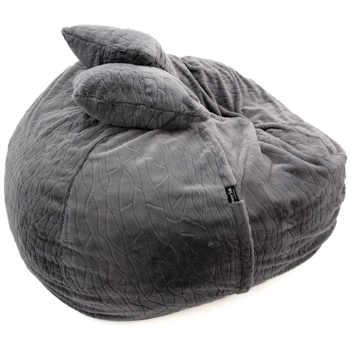 XL Sak Dark Grey Fur Extra Cover - Happy Sak SA