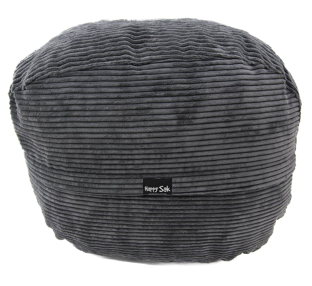 Footsak Charcoal Corduroy - Happy Sak SA