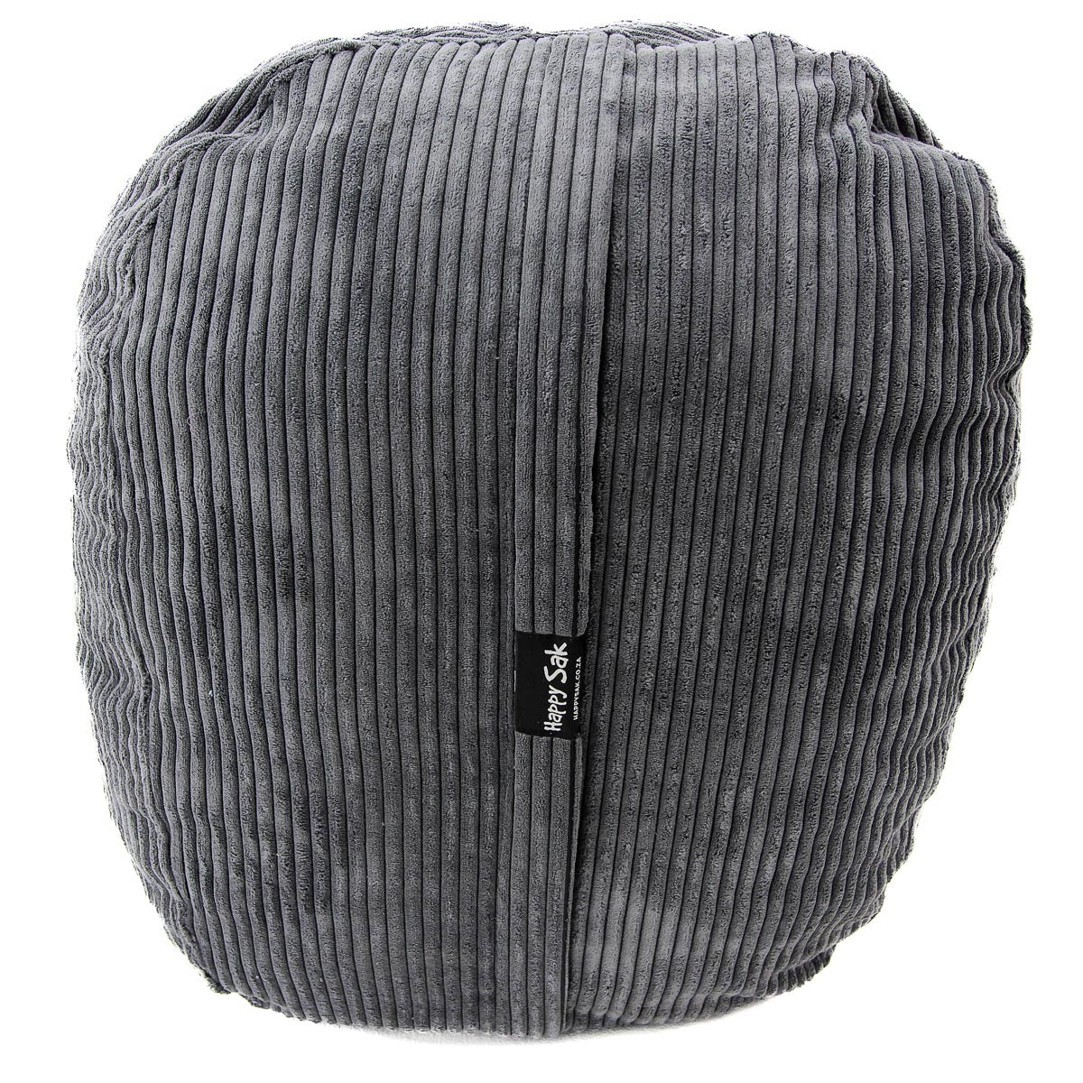 Footsak Charcoal Corduroy - Happy Sak SA
