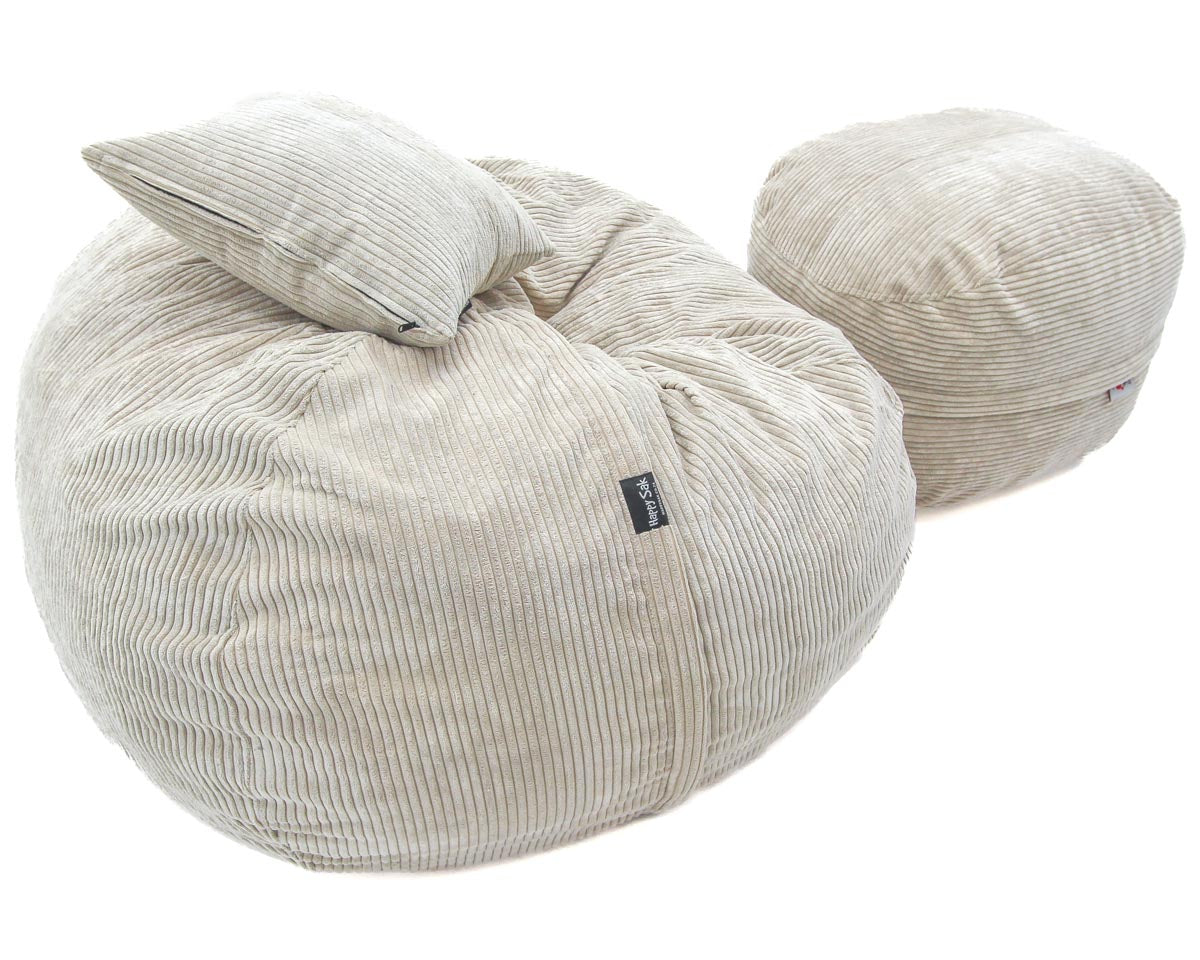 M Sak Cream Corduroy Extra Cover - Happy Sak SA