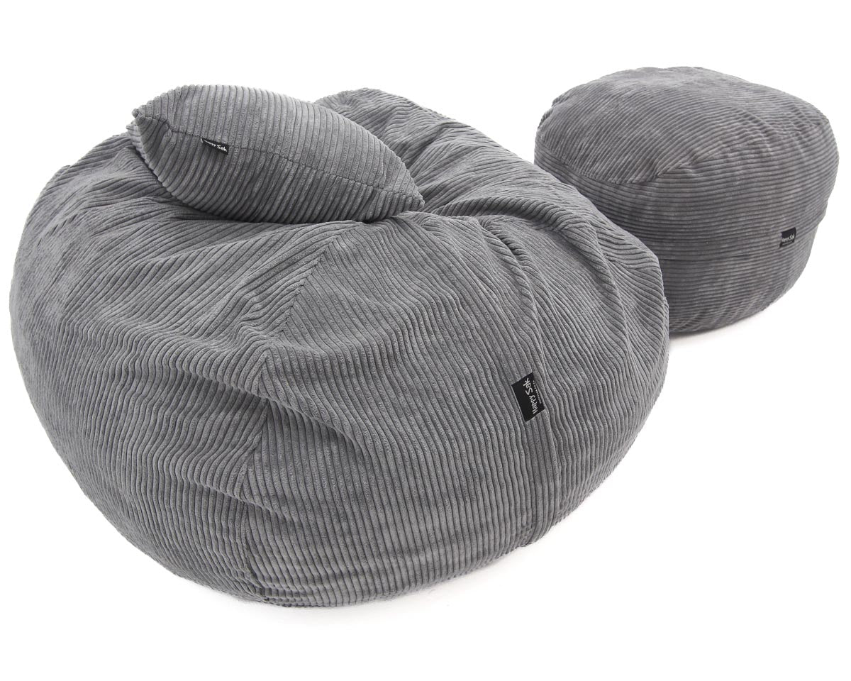 M Sak Grey Corduroy Extra Cover