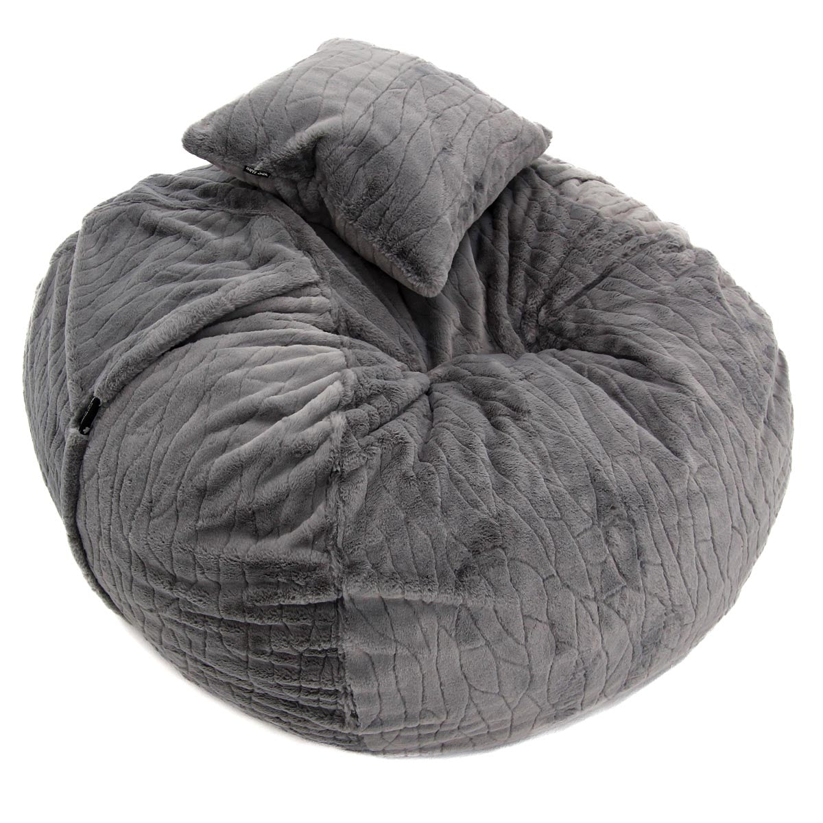 M Sak Light Grey Fur Extra Cover - Happy Sak SA