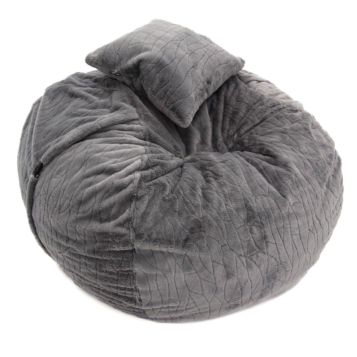 M Sak Light Grey Fur Extra Cover - Happy Sak SA