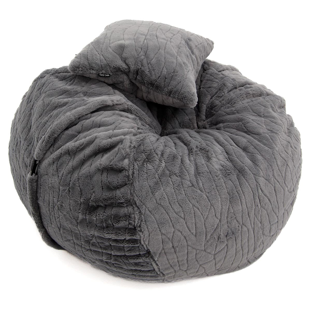 XS Sak Light Grey Fur - Happy Sak SA