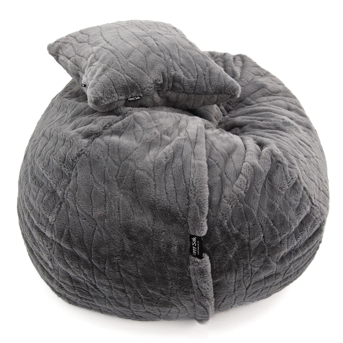 XS Sak Light Grey Fur - Happy Sak SA