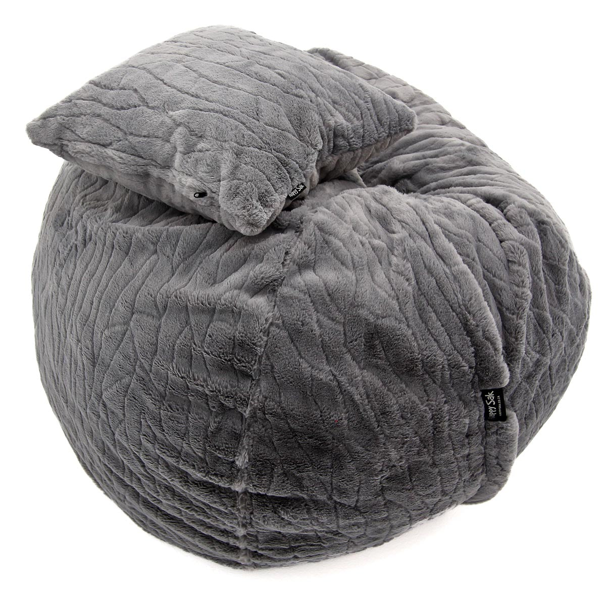 XS Sak Light Grey Fur - Happy Sak SA