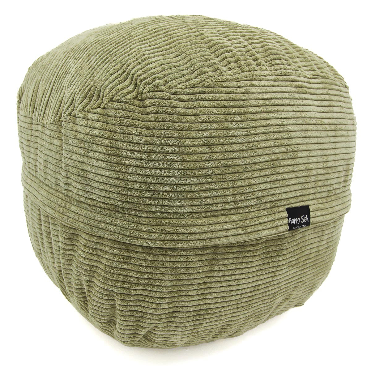 Footsak Olive Green Corduroy Extra Cover - Happy Sak SA
