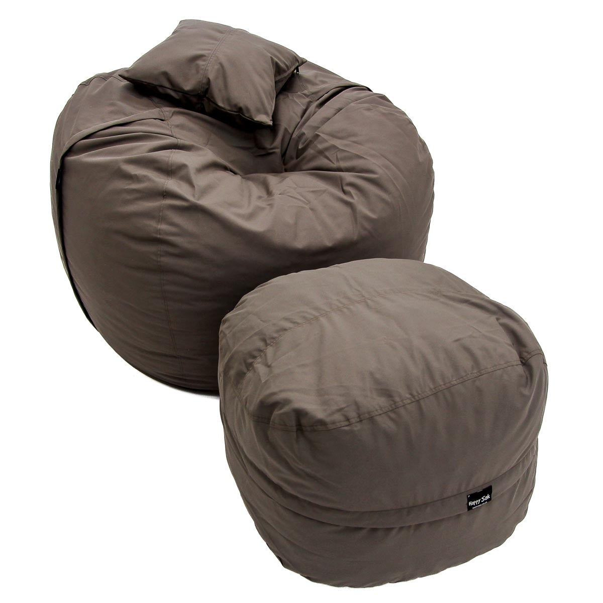 Taupe Outdoor L + Footsak + Scatter
