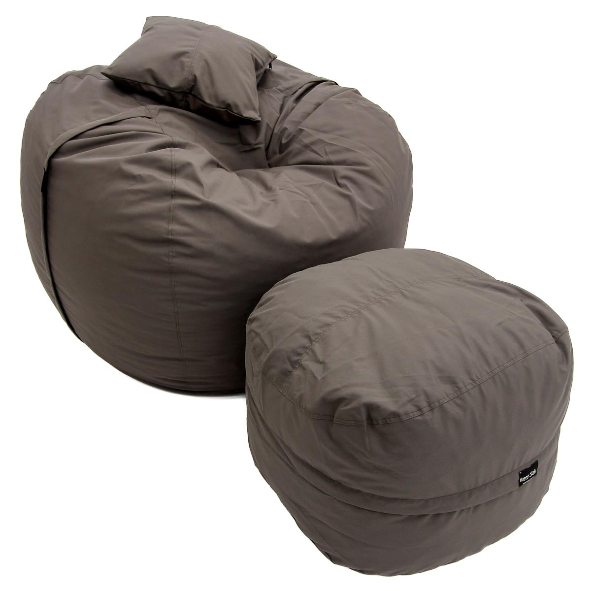 Taupe Outdoor L + Footsak + Scatter