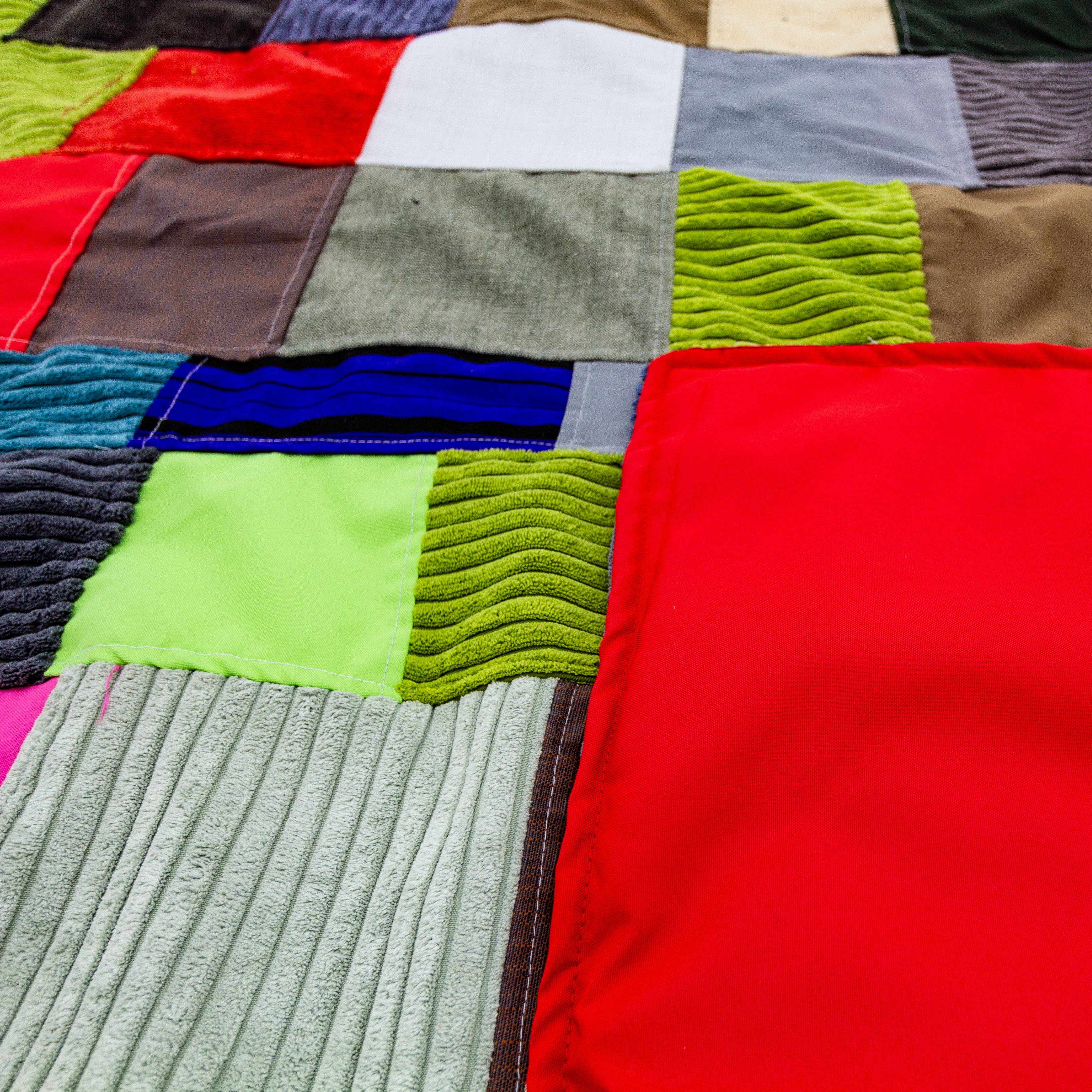 PATCHWORK PICNIC BLANKET - Happy Sak SA