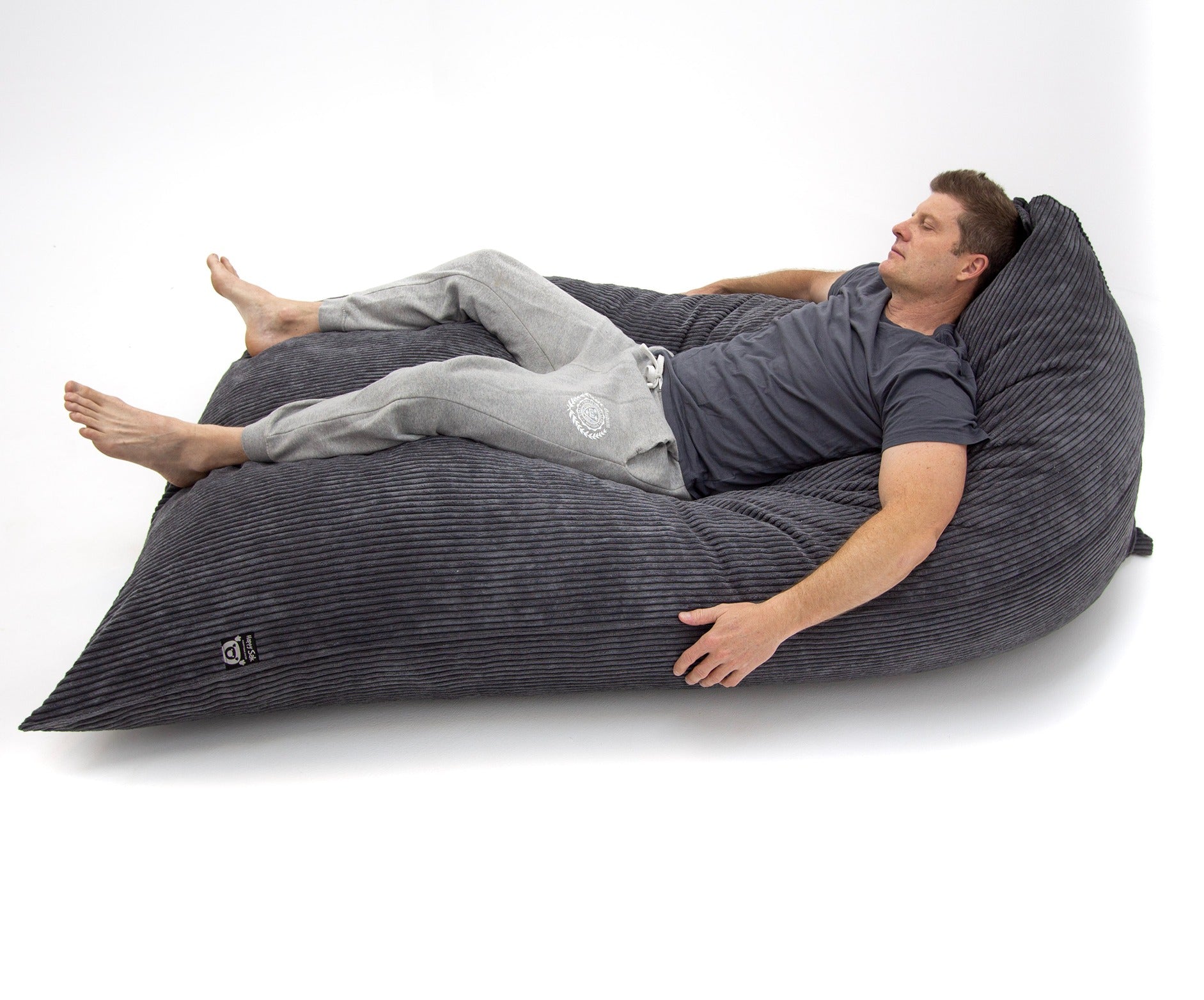 L Flip Sak Charcoal Corduroy