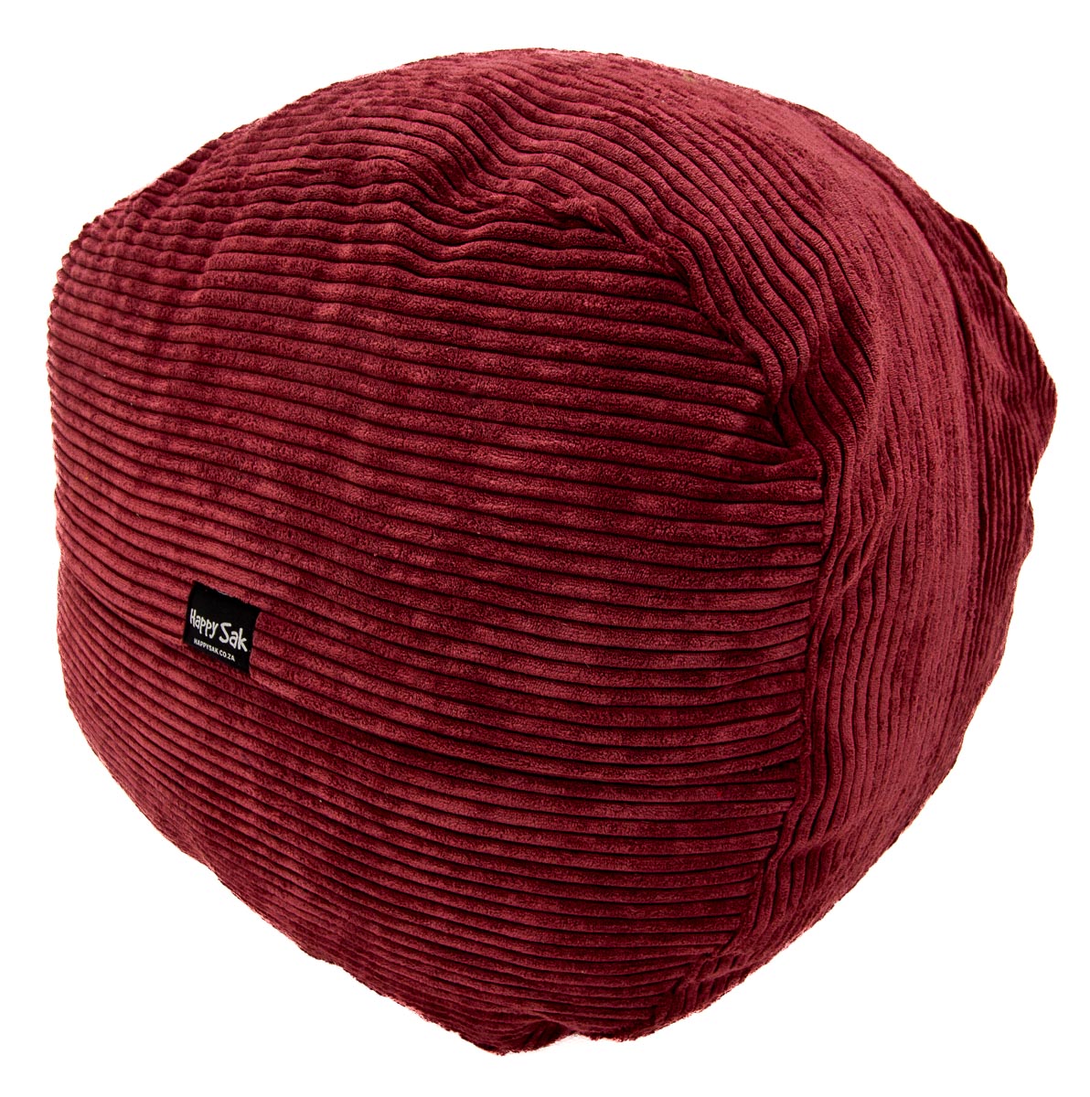 Footsak Burgundy Corduroy