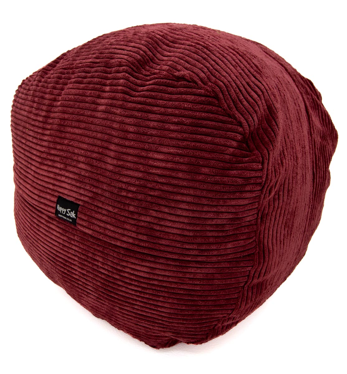 Burgundy Cord M + Footsak + Scatter