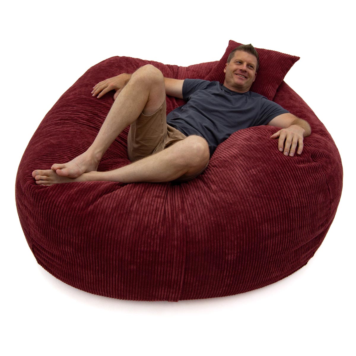 Burgundy Cord XL + 2 Scatters