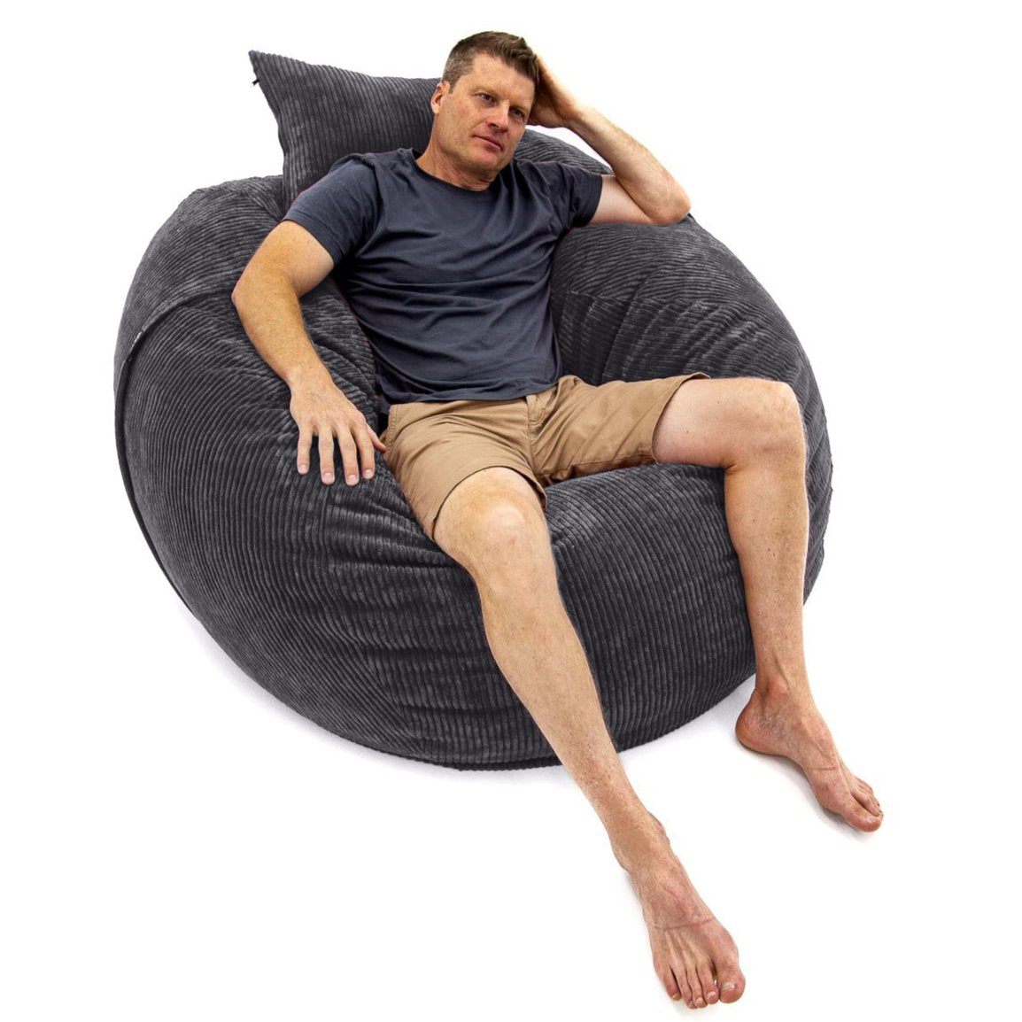 Scatters Charcoal Corduroy Extra Cover - Happy Sak SA