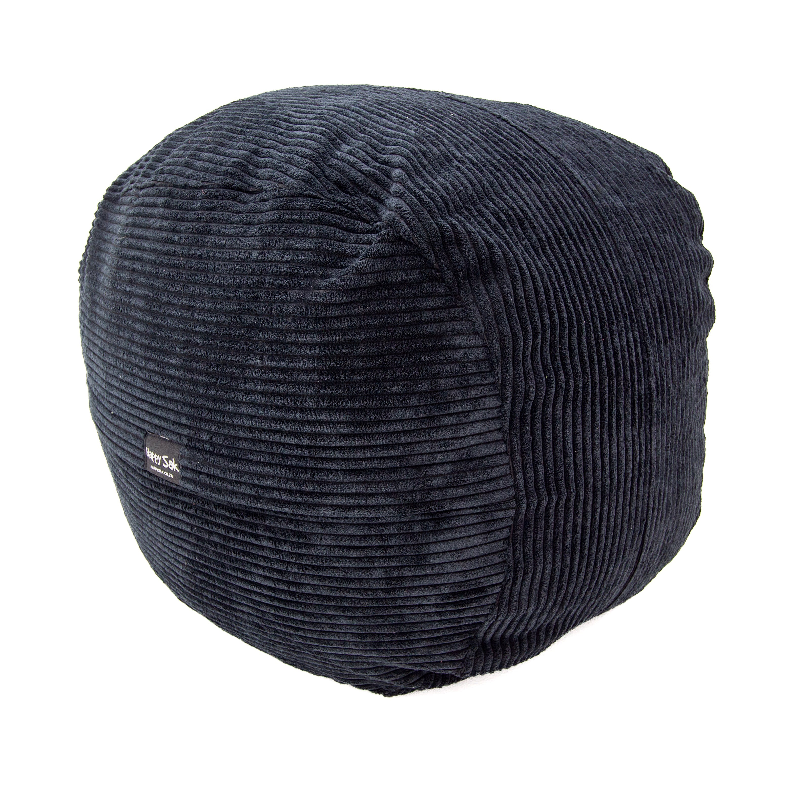Footsak Black Corduroy Extra Cover