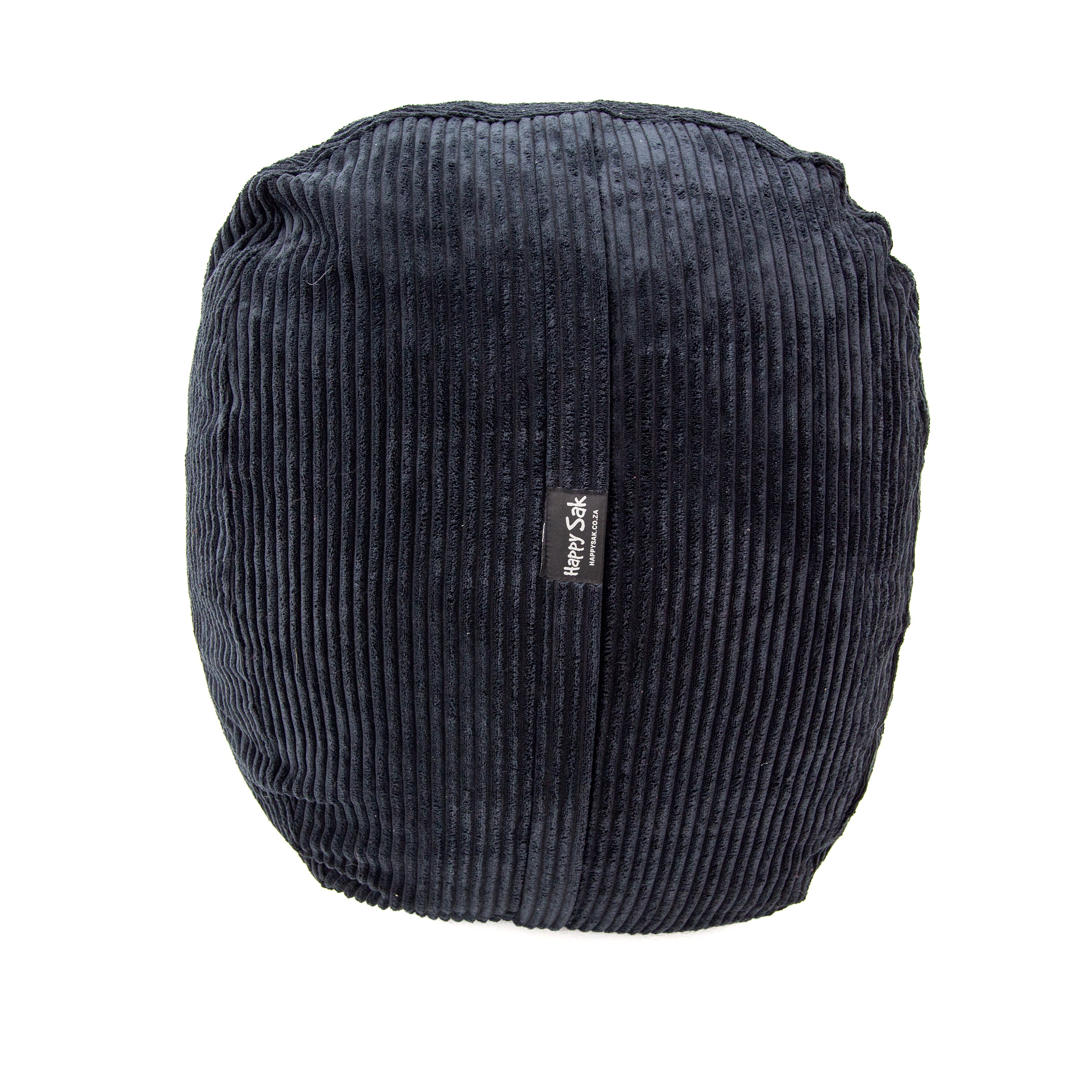 Footsak Black Corduroy Extra Cover